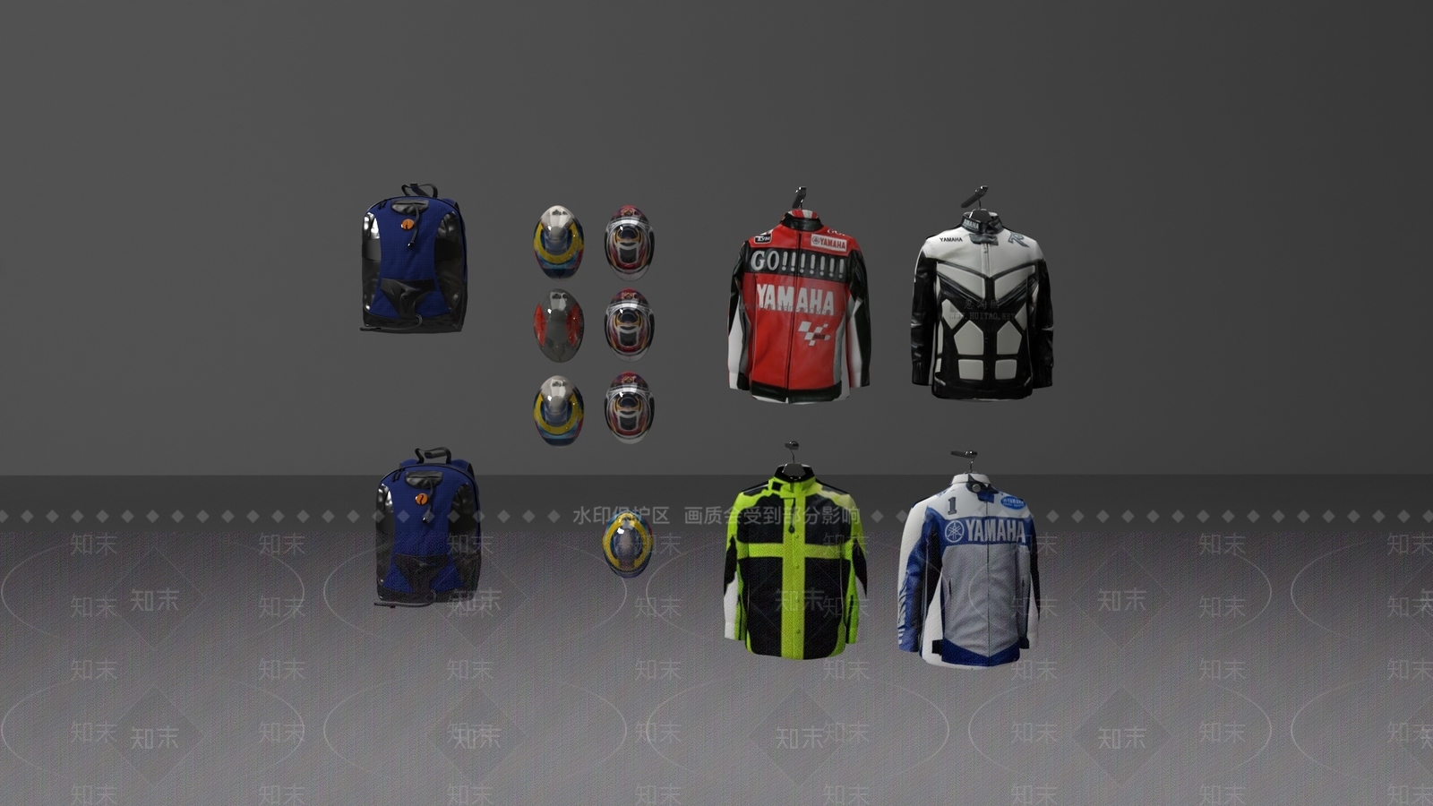 摩托车3D模型下载【ID:1165695789】