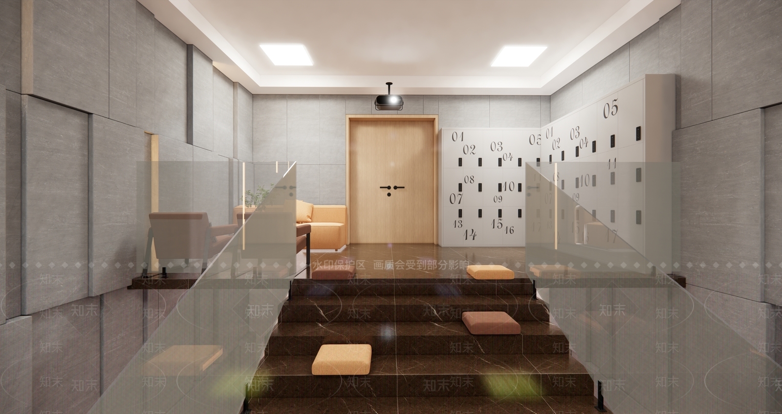 现代其他办公区域SU模型下载【ID:1165698306】