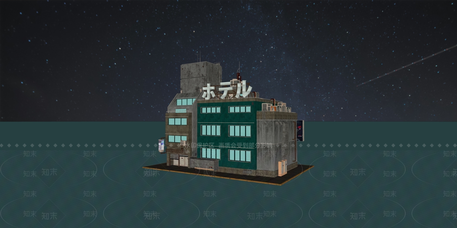 现代工业风格建筑SU模型下载【ID:1165710657】