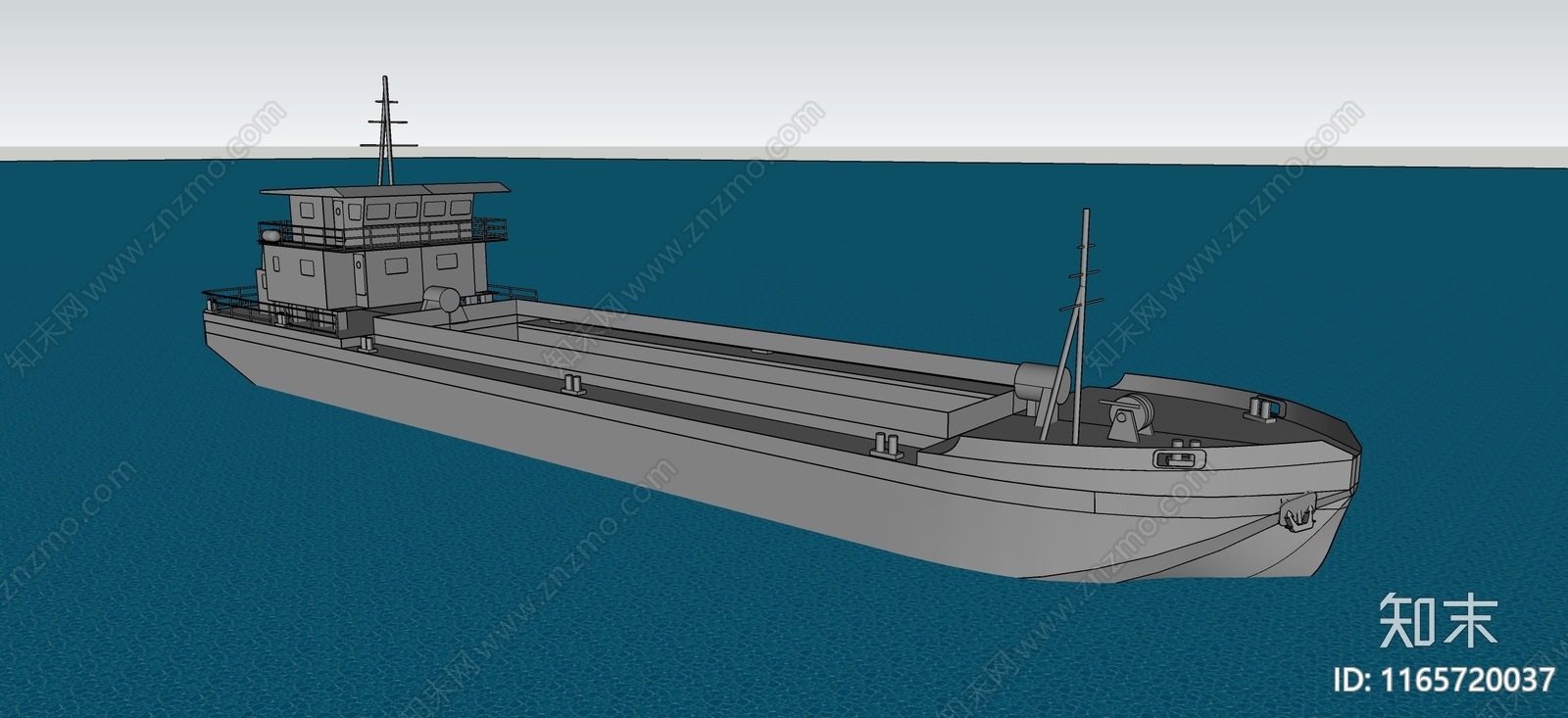 船SU模型下载【ID:1165720037】
