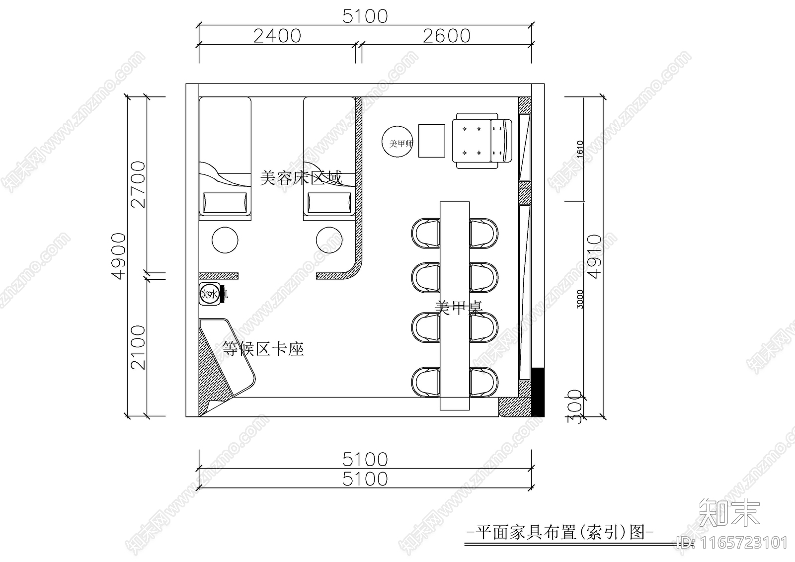 现代其他休闲娱乐空间cad施工图下载【ID:1165723101】