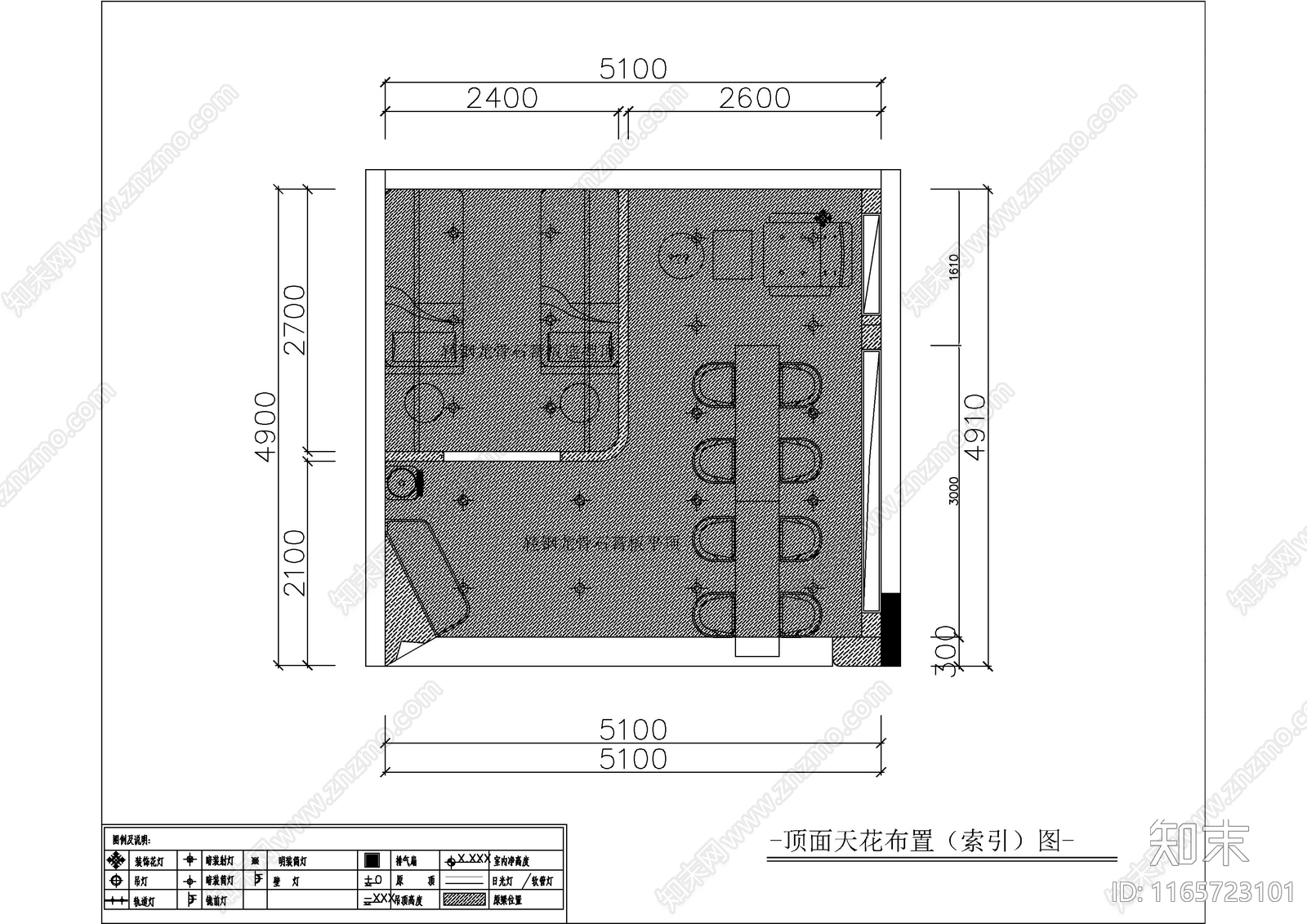 现代其他休闲娱乐空间cad施工图下载【ID:1165723101】
