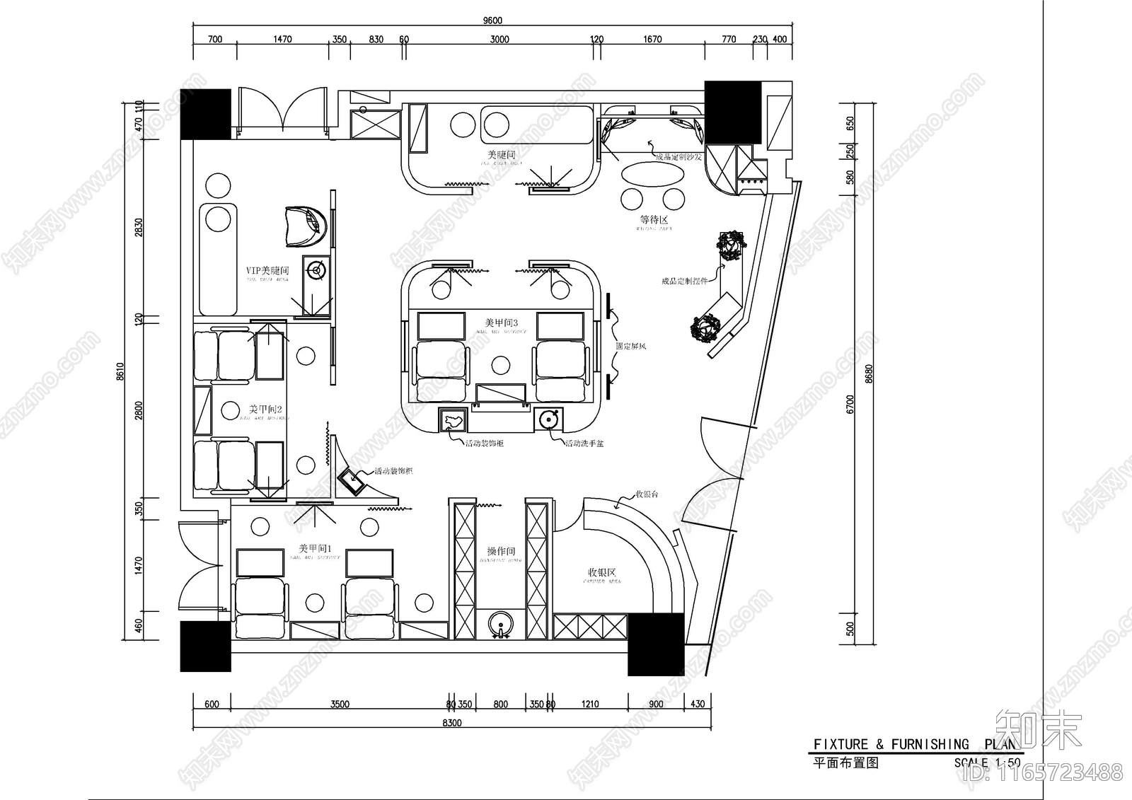 现代其他休闲娱乐空间cad施工图下载【ID:1165723488】