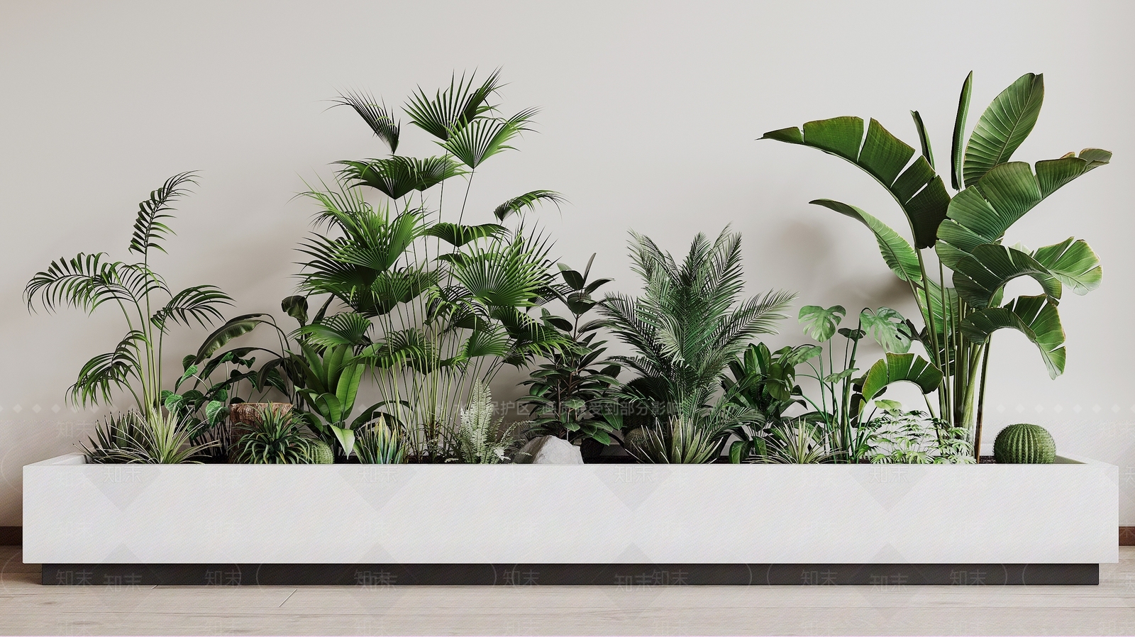 植物堆3D模型下载【ID:1165733574】