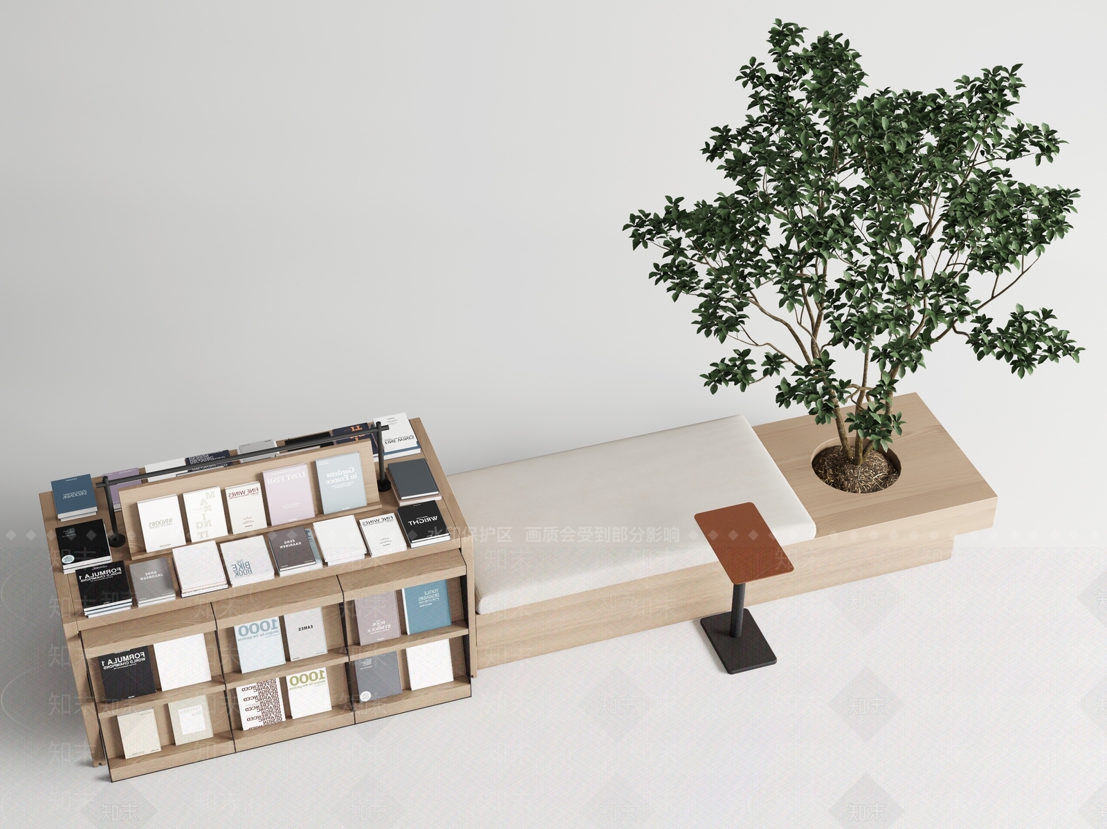 现代卡座沙发3D模型下载【ID:1165752452】