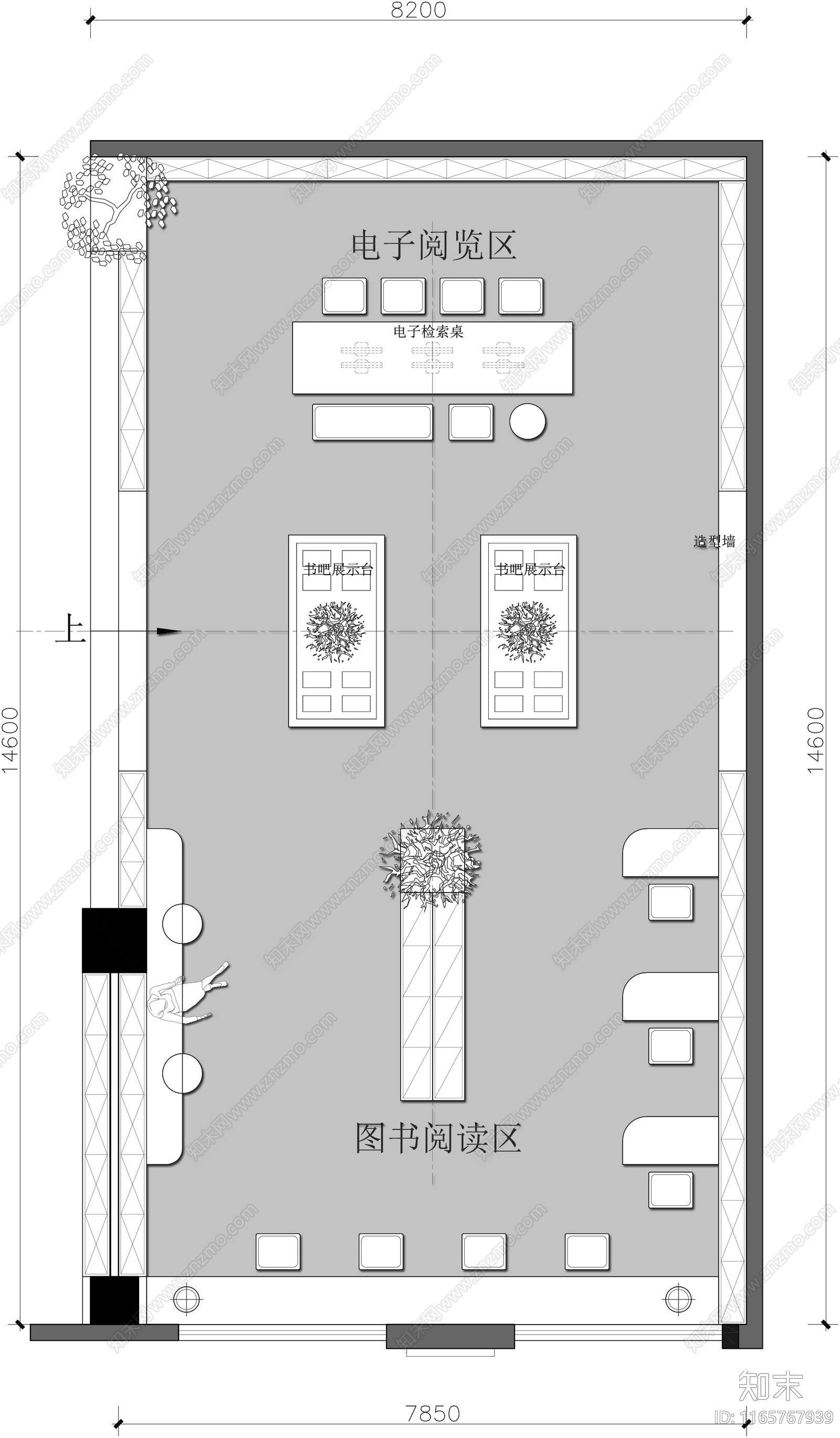 现代其他教育空间cad施工图下载【ID:1165767939】