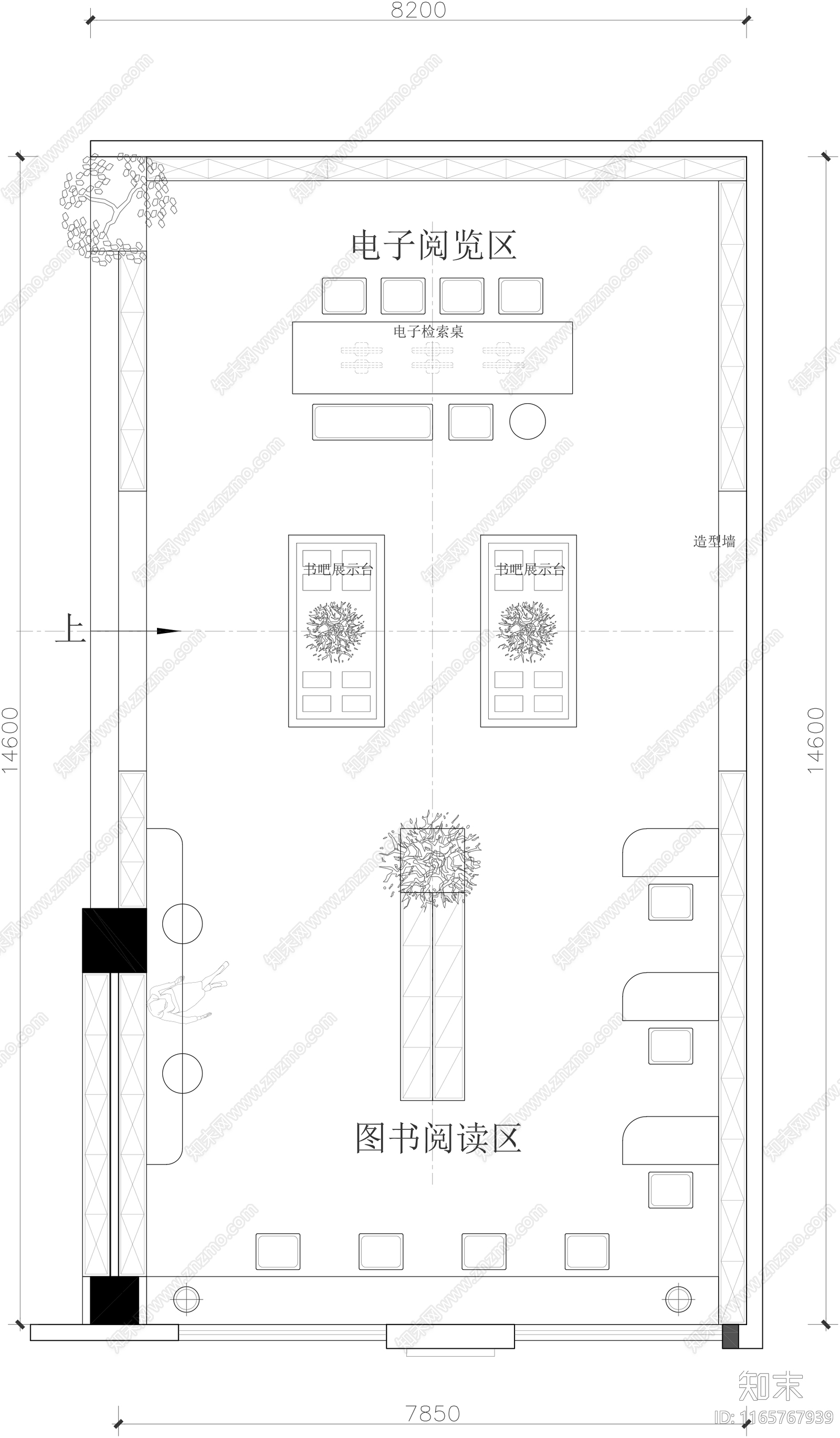 现代其他教育空间cad施工图下载【ID:1165767939】