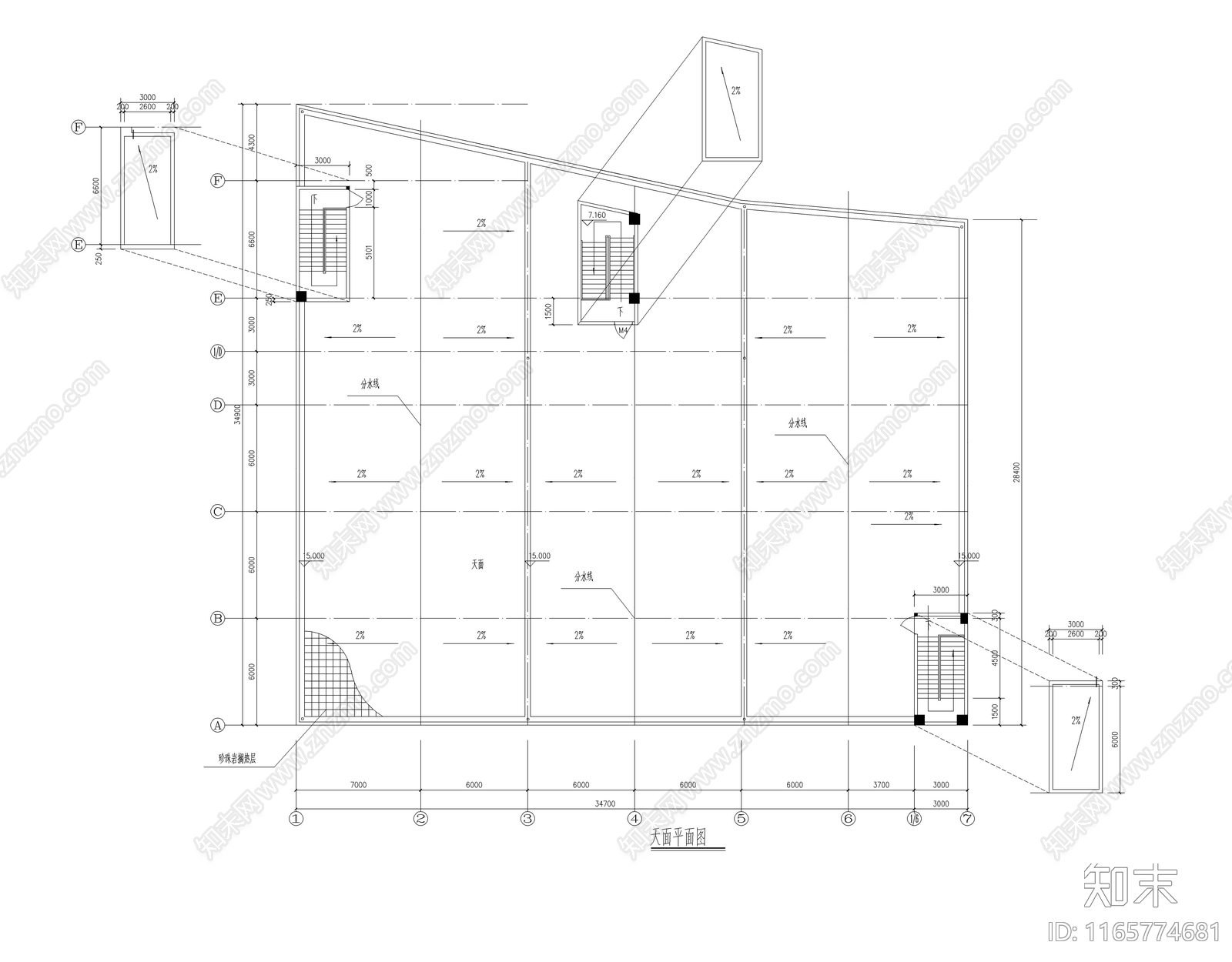 现代其他公共建筑cad施工图下载【ID:1165774681】