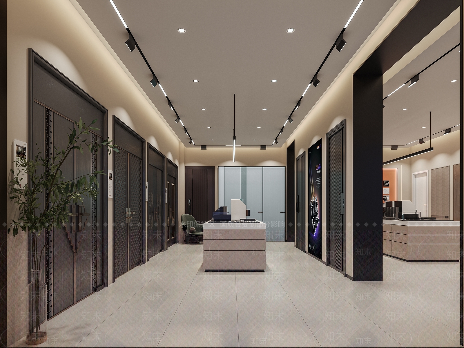 现代奶油家居专卖店3D模型下载【ID:1165777742】
