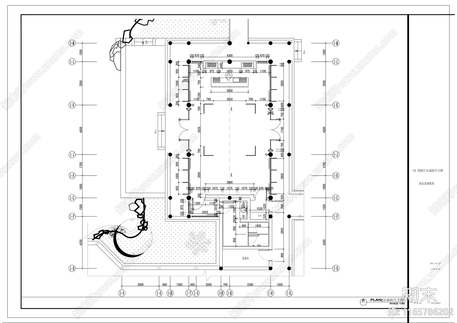 现代会所cad施工图下载【ID:1165786202】
