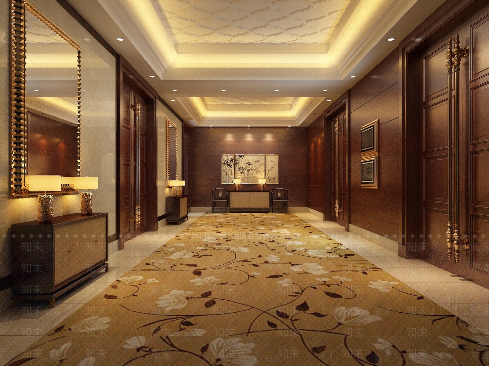 现代其他餐饮空间3D模型下载【ID:1165790032】