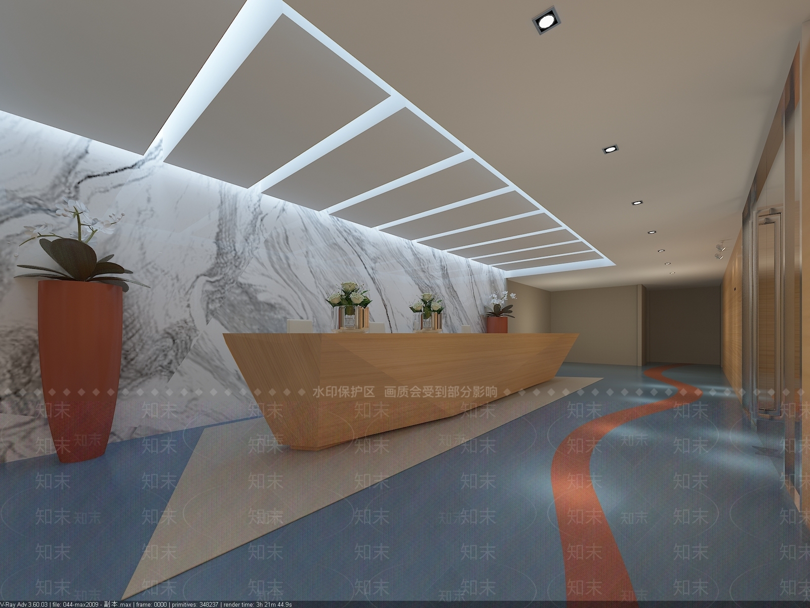 现代接待室3D模型下载【ID:1165793432】