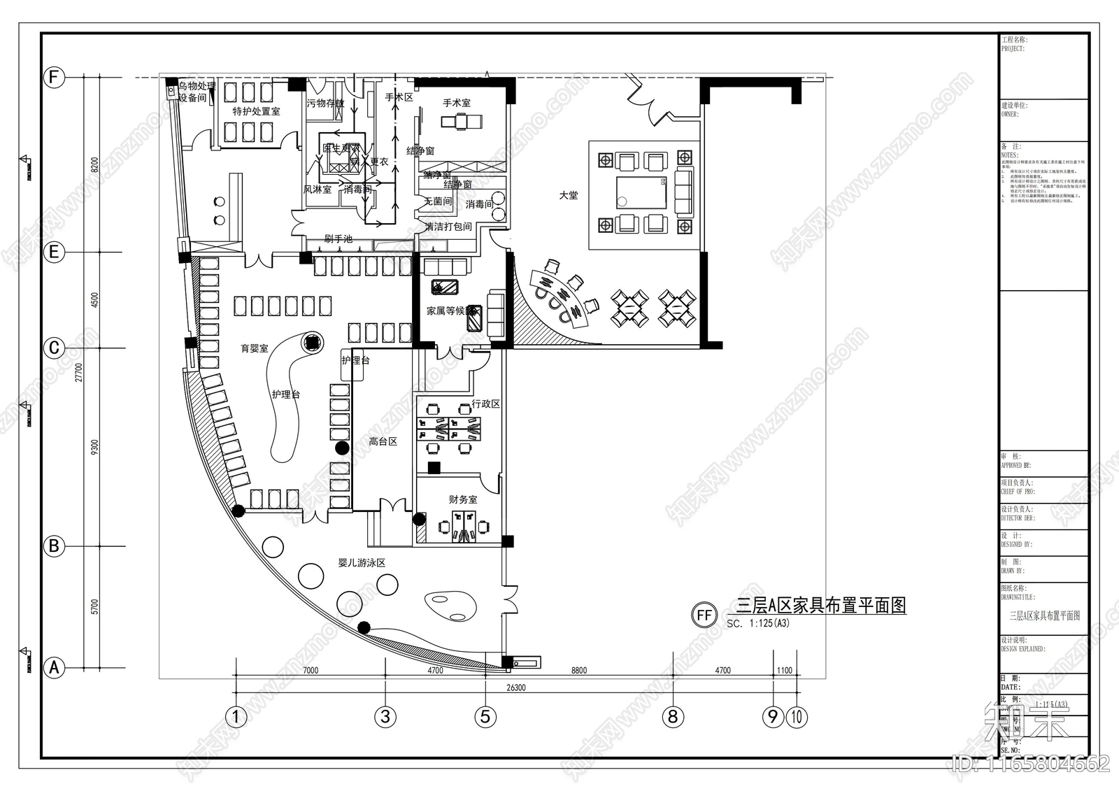 现代其他公共空间cad施工图下载【ID:1165804662】