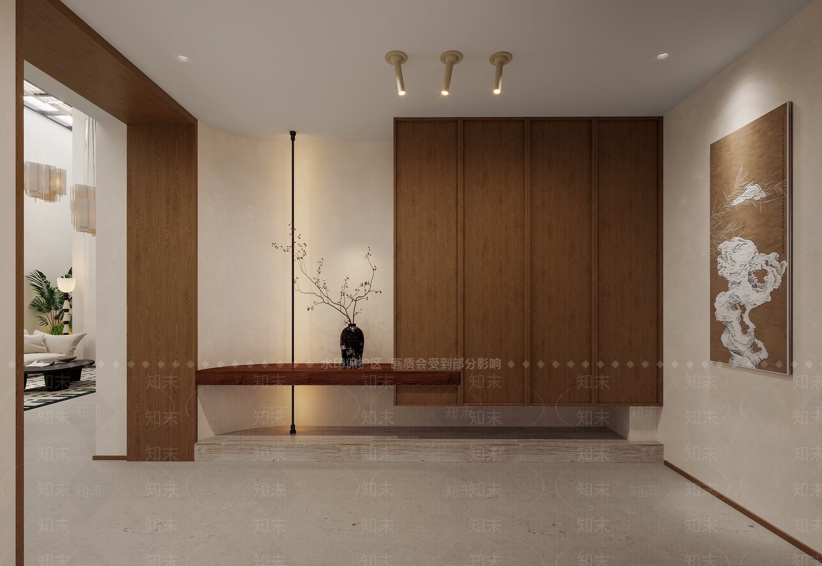 复古家居餐厅3D模型下载【ID:1214652462】