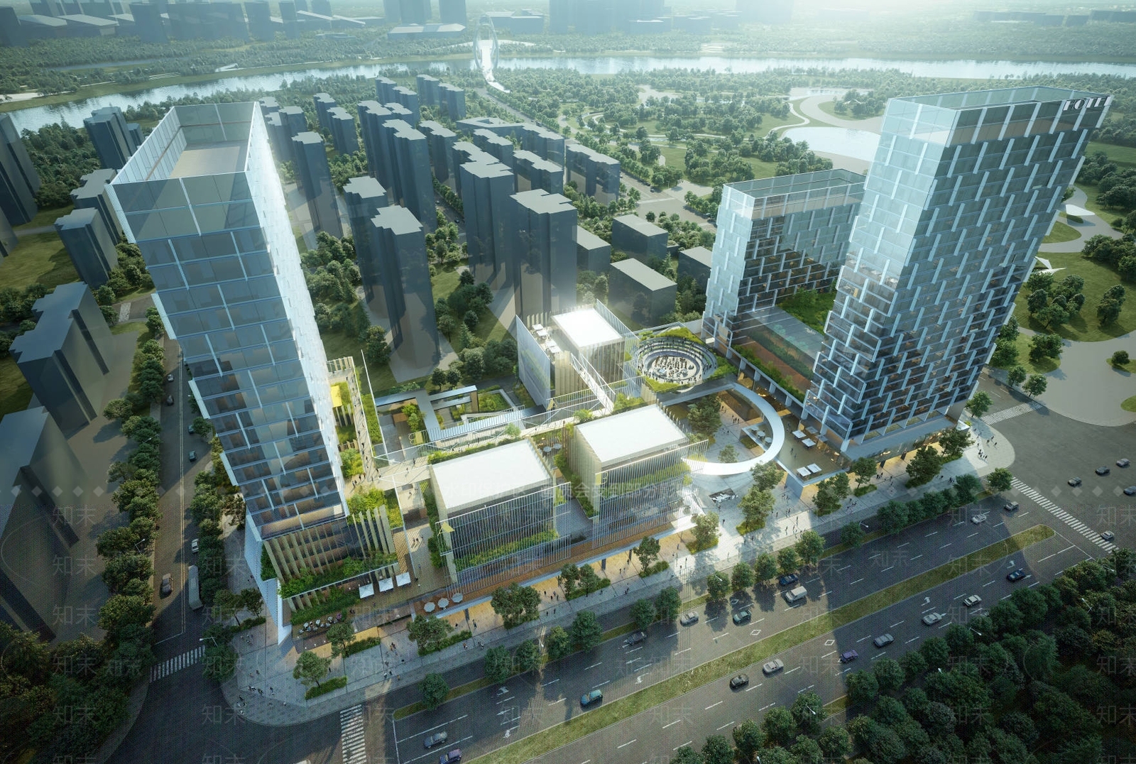 现代其他商业建筑SU模型下载【ID:1165807574】