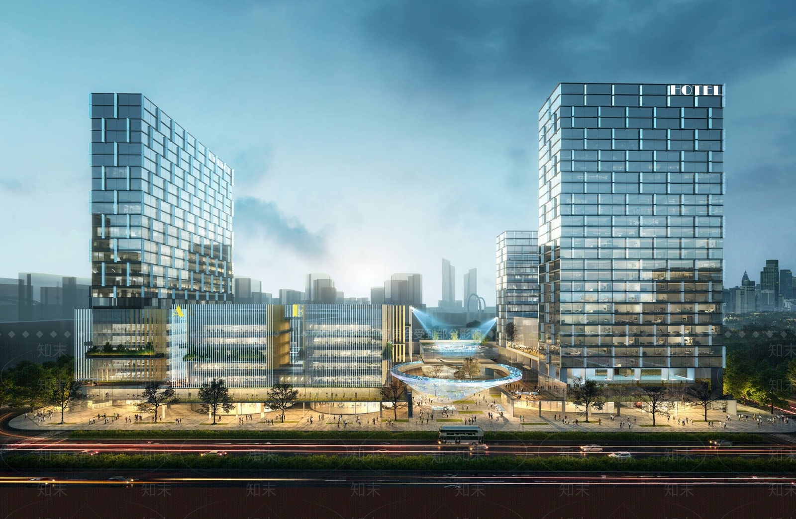 现代其他商业建筑SU模型下载【ID:1165807574】