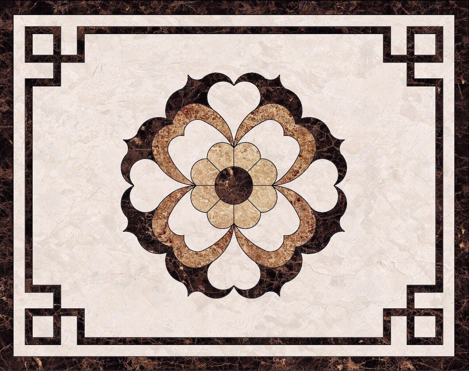 现代石材拼花贴图下载【ID:1165814219】