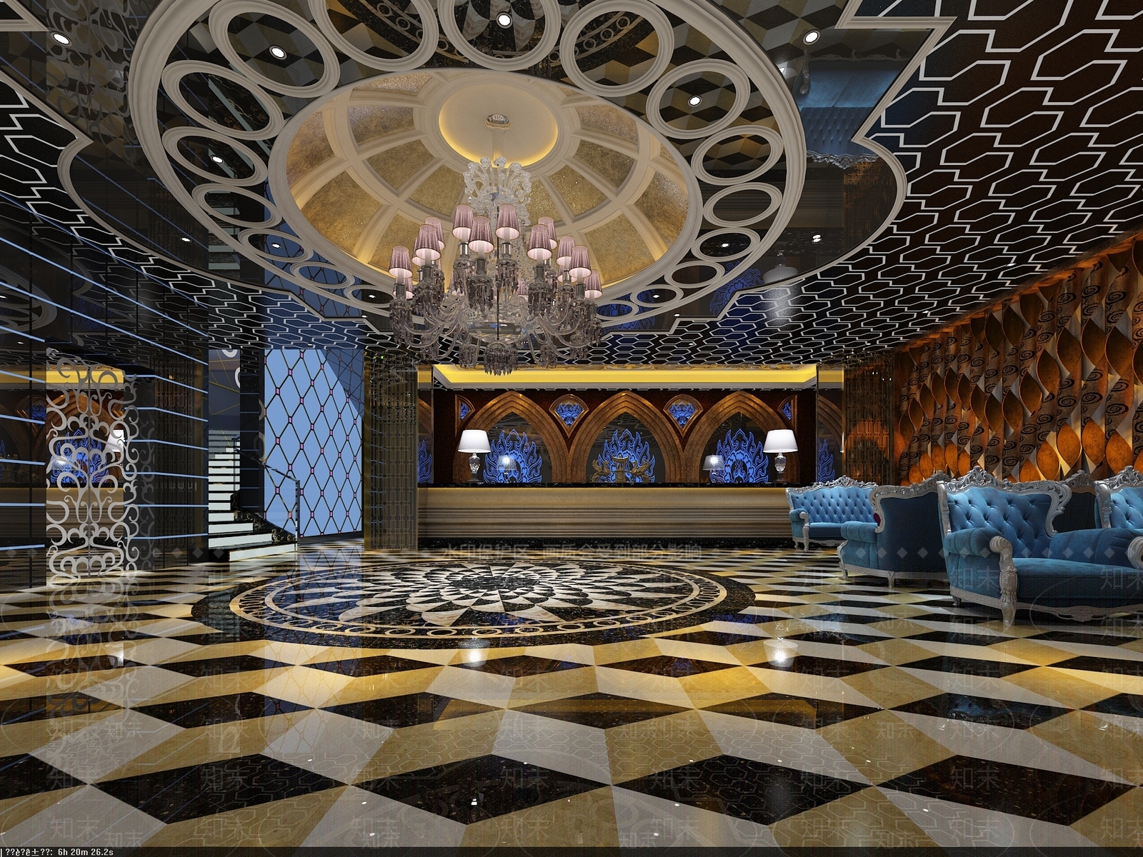 现代酒吧3D模型下载【ID:1165852082】
