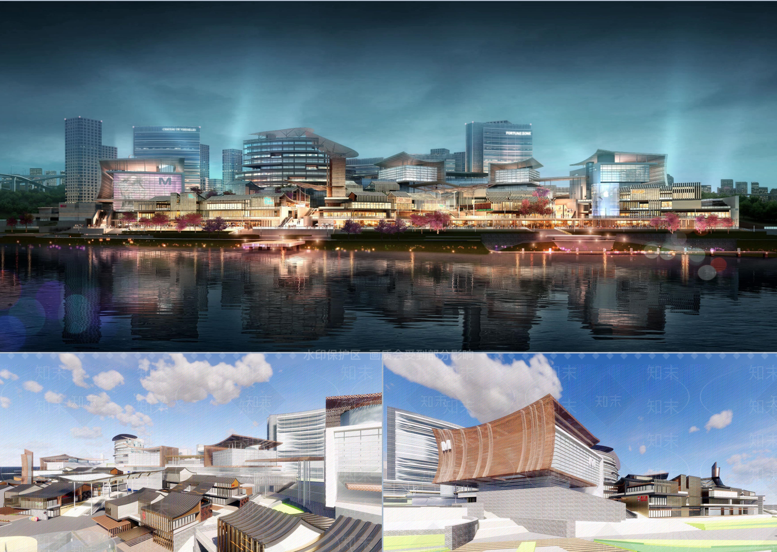 现代新中式其他商业建筑SU模型下载【ID:1165858223】