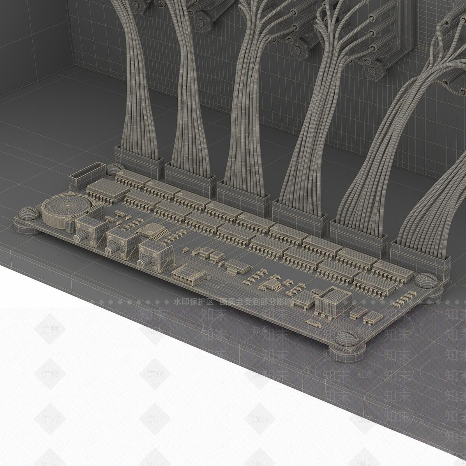 钟表3D模型下载【ID:1165858531】