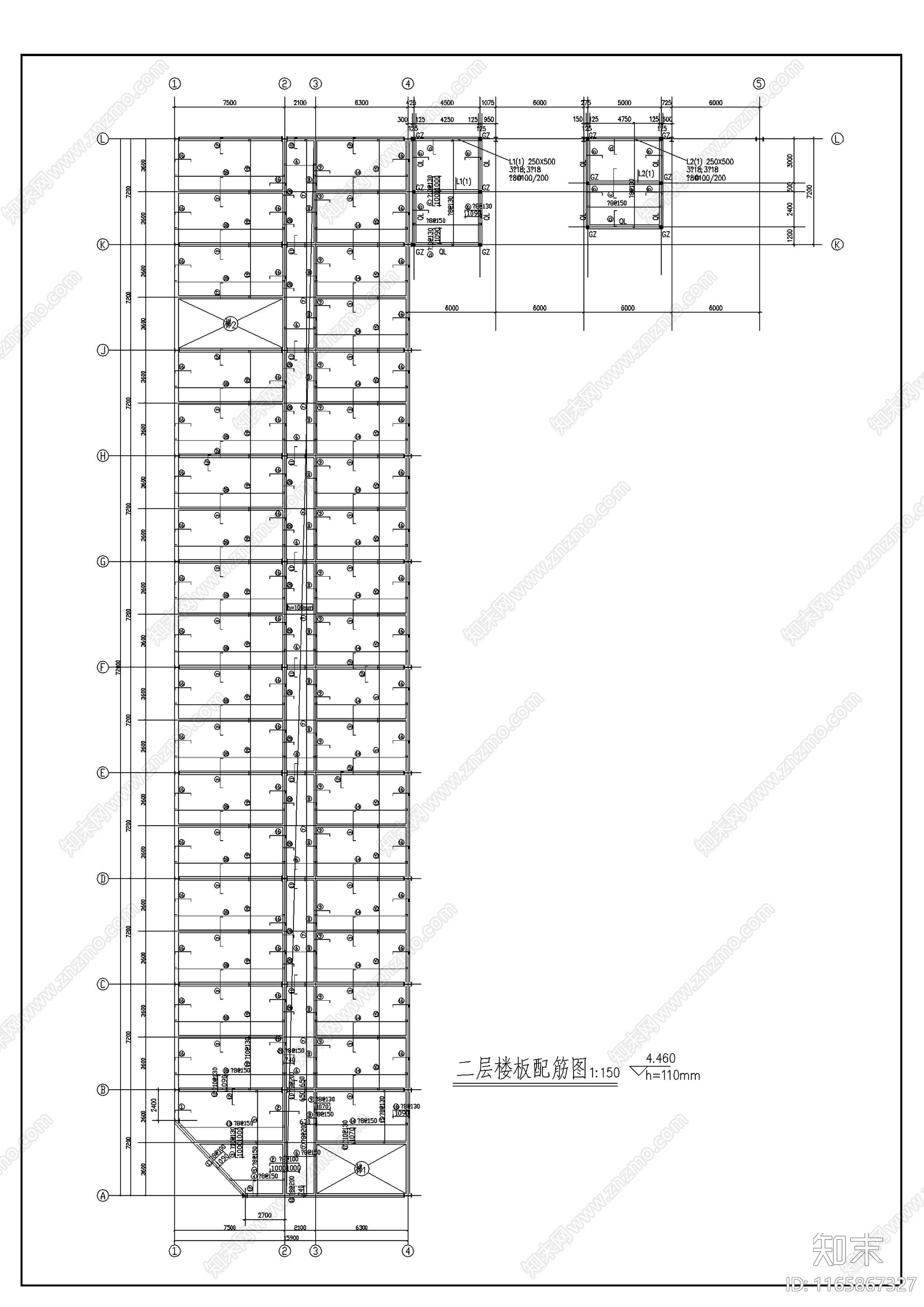 钢结构cad施工图下载【ID:1165867327】