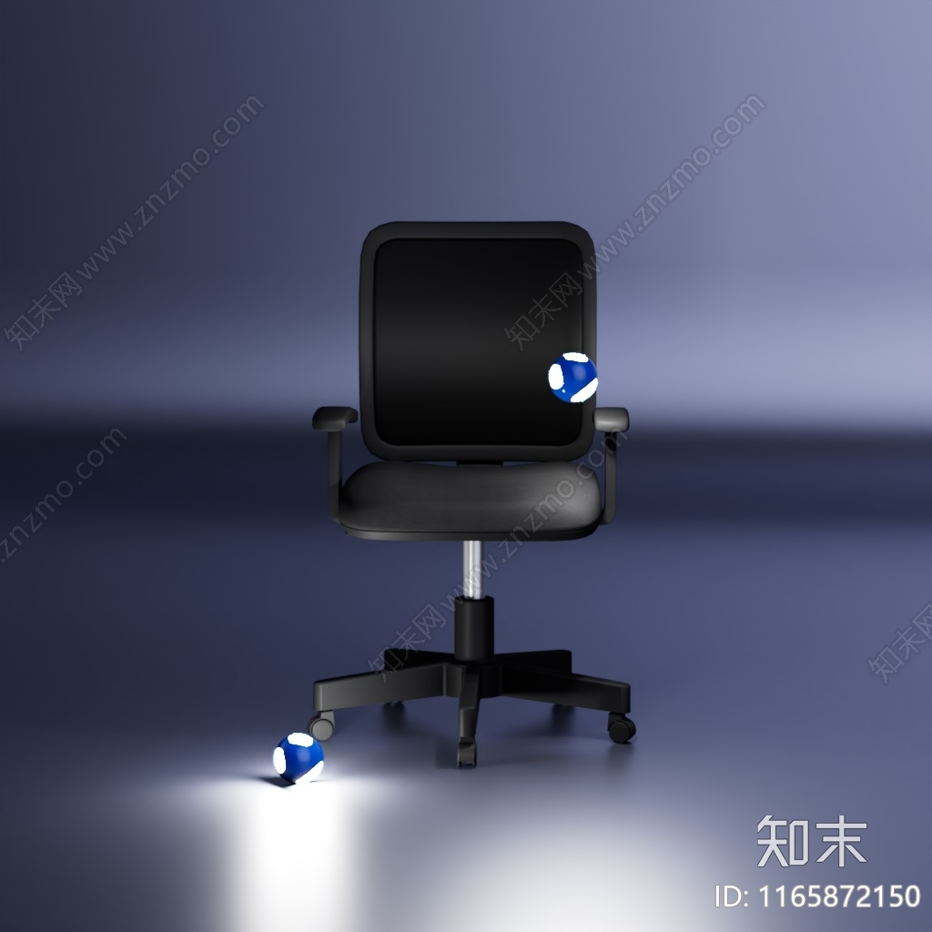 现代办公椅3D模型下载【ID:1165872150】