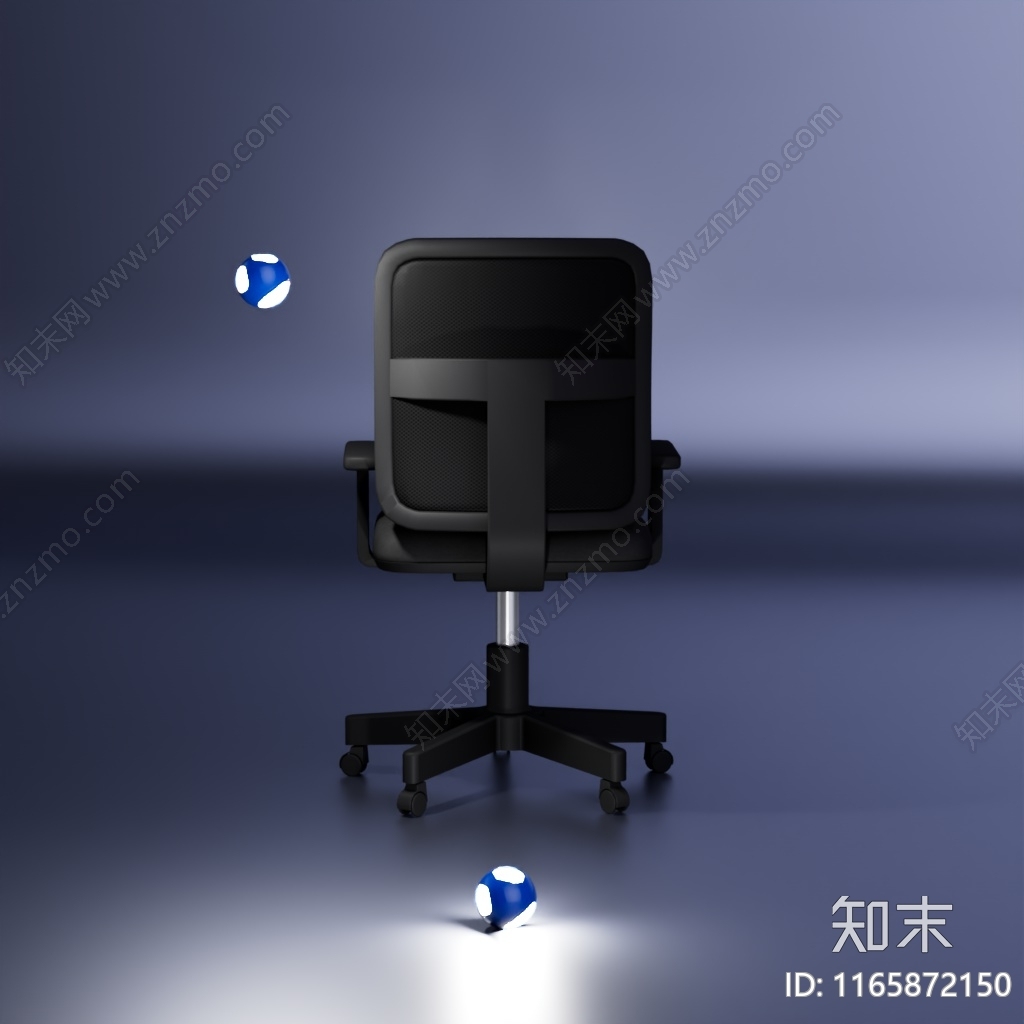 现代办公椅3D模型下载【ID:1165872150】