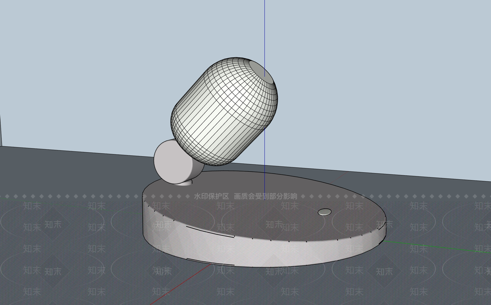 话筒SU模型下载【ID:1165873332】
