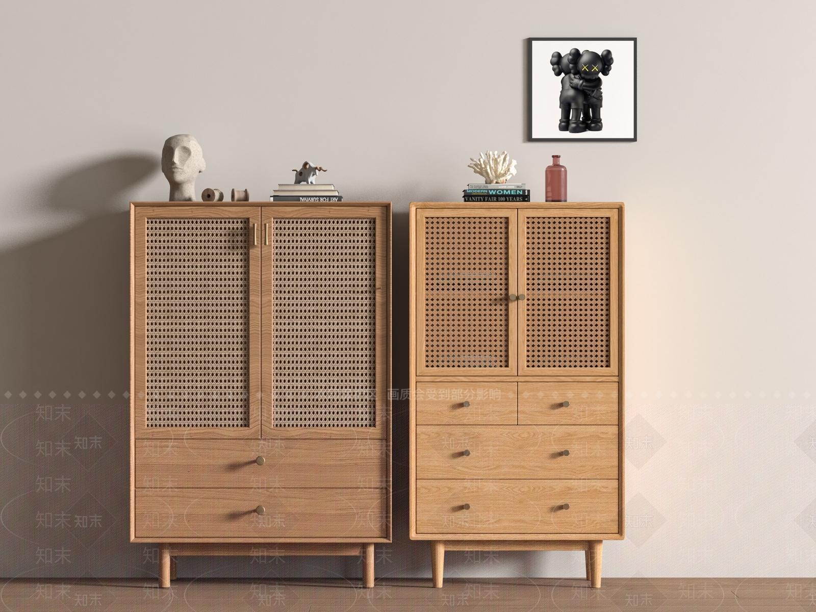 北欧其他柜子3D模型下载【ID:1165881126】