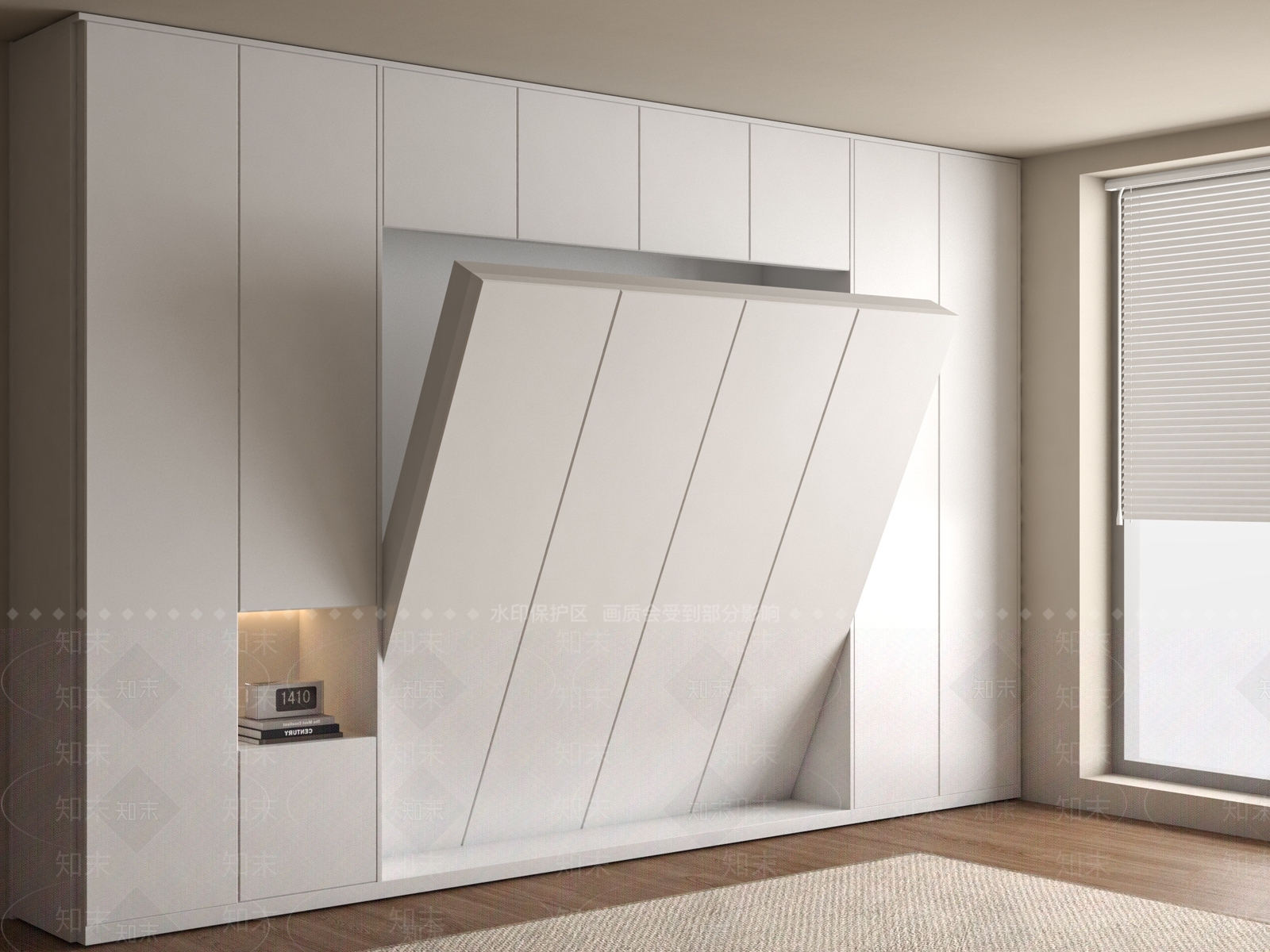 现代其他床具SU模型下载【ID:1165884209】