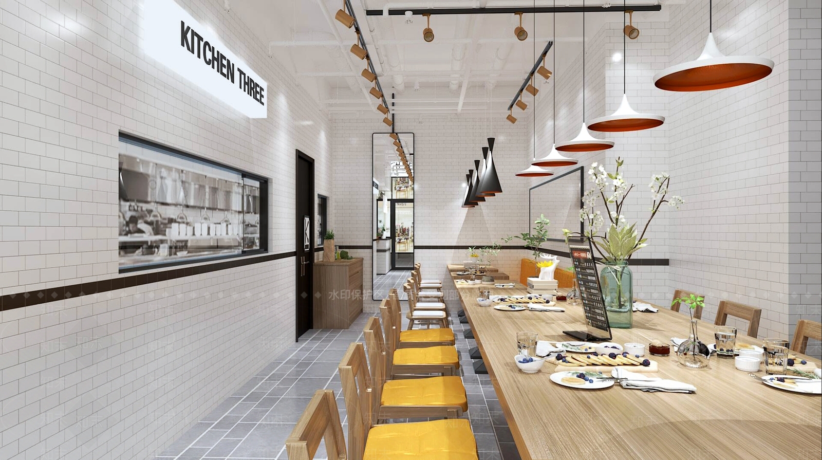 现代奶茶店3D模型下载【ID:1165899452】