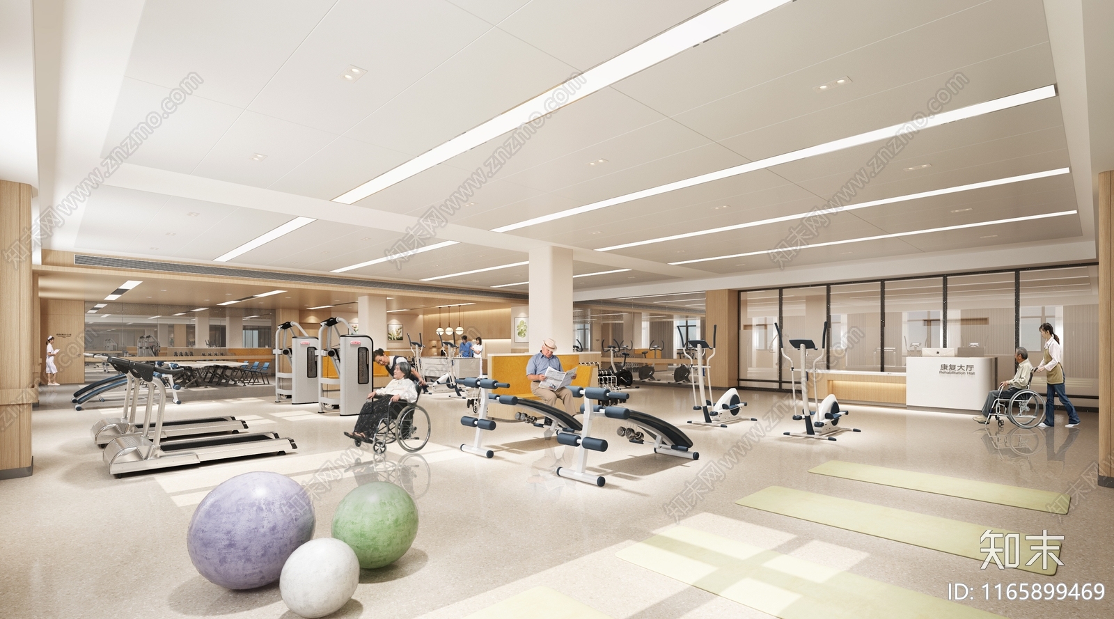 现代养老院施工图下载【ID:1165899469】