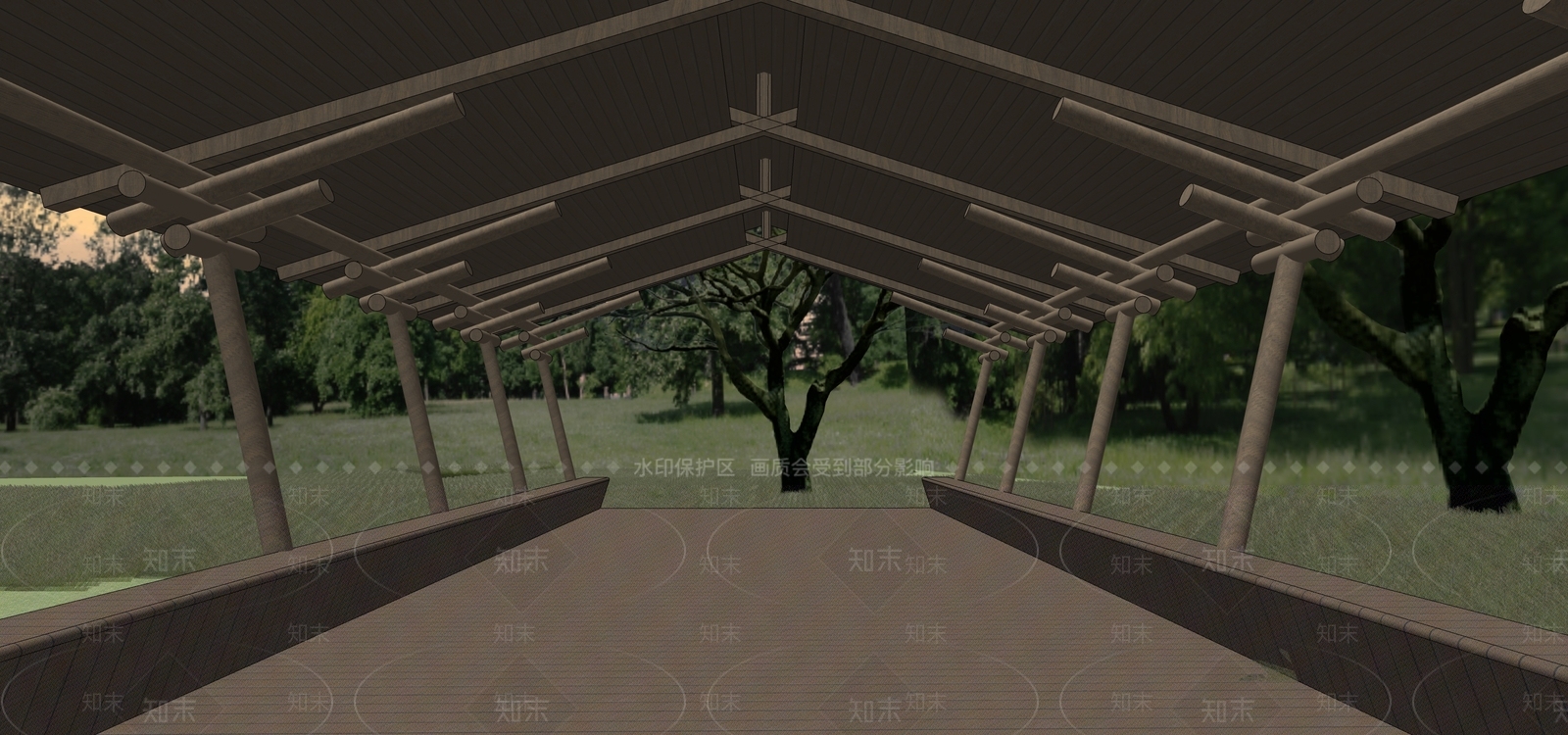 现代驿站SU模型下载【ID:1165906712】