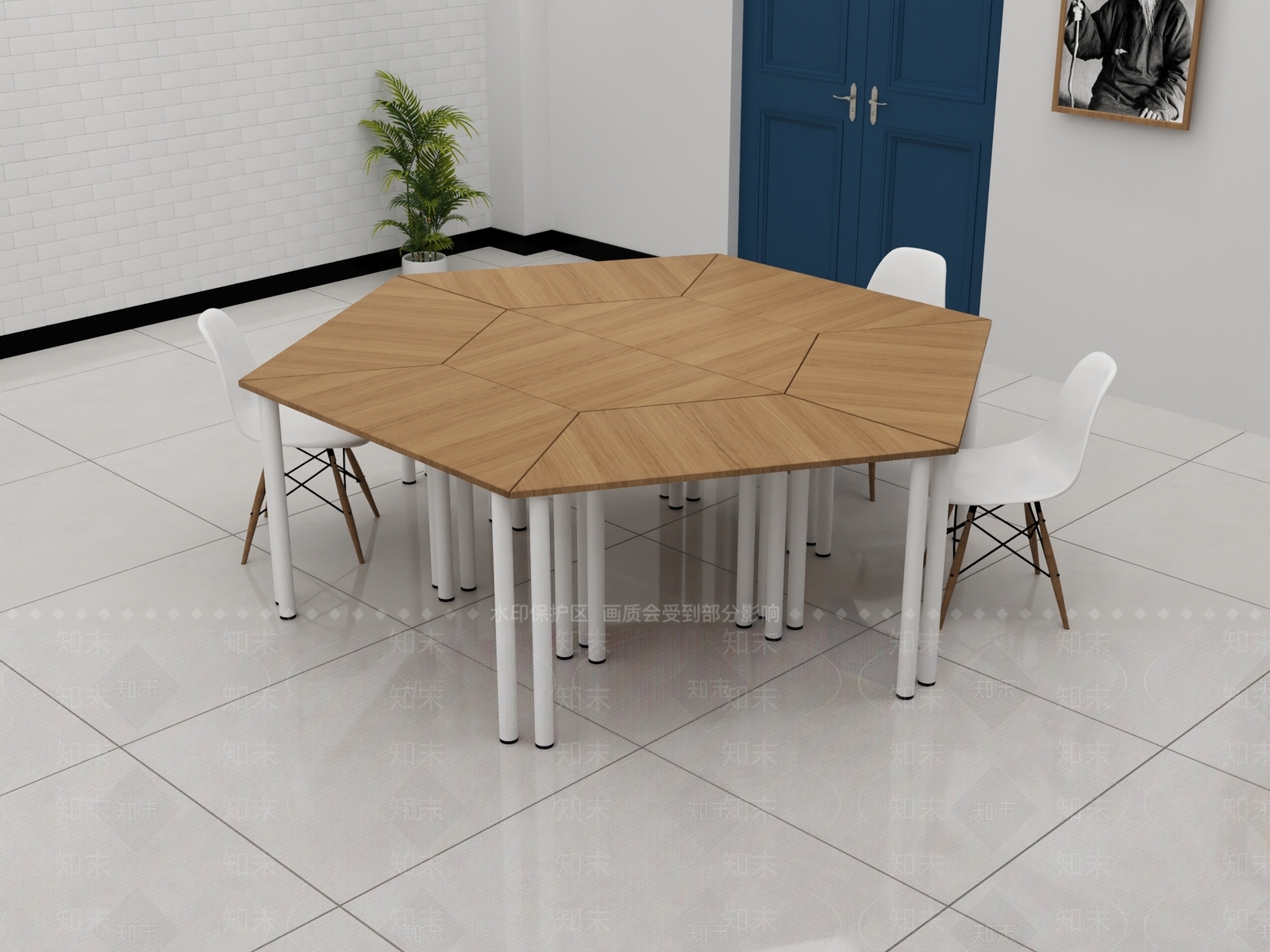 现代简约其他桌椅3D模型下载【ID:1165919970】