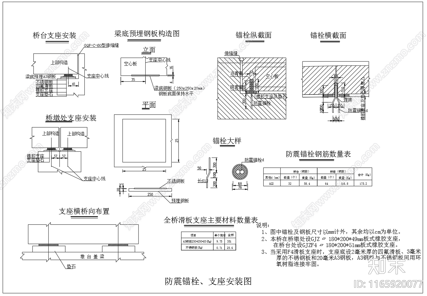 现代其他节点详图施工图下载【ID:1165920077】