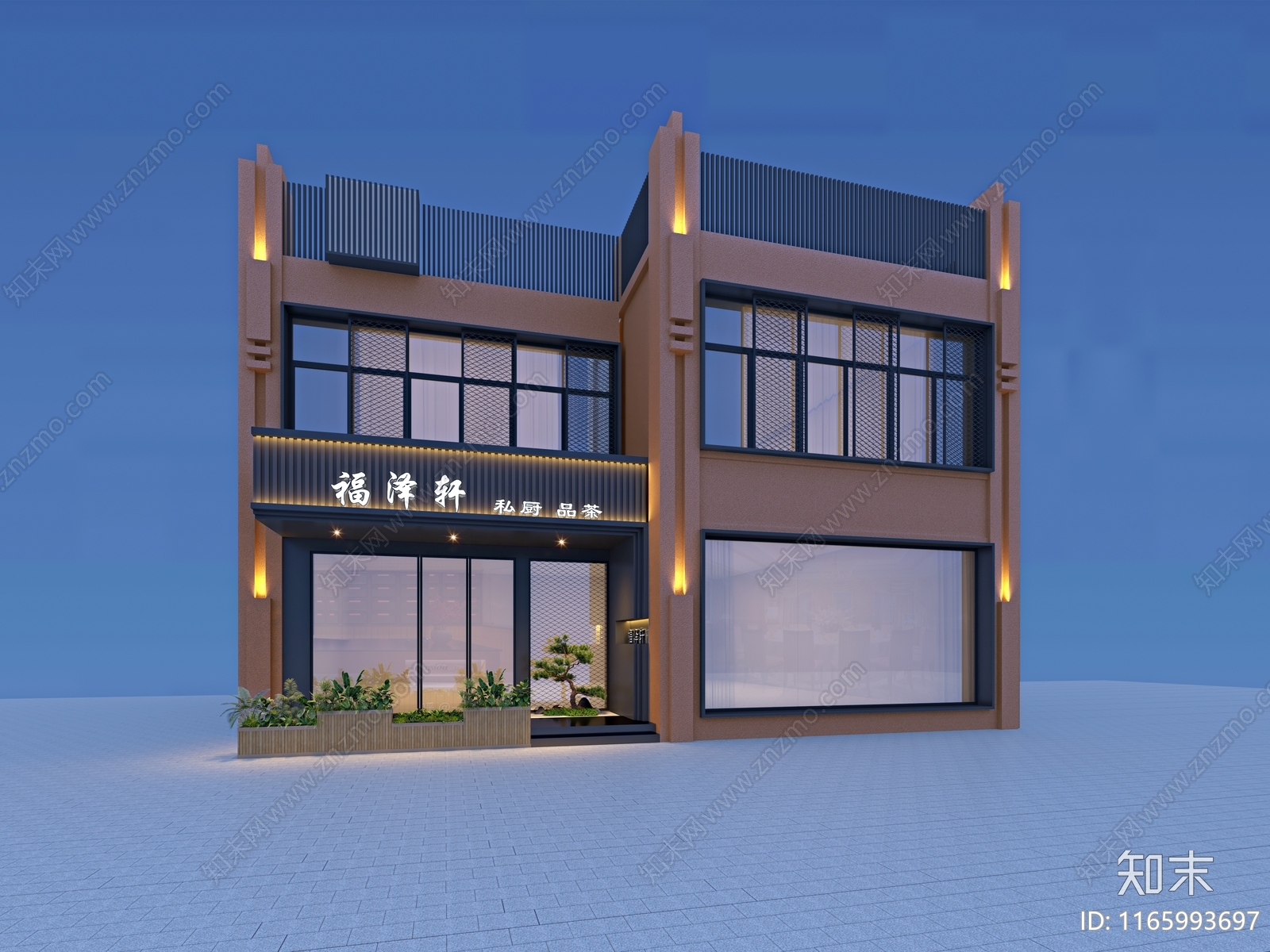 现代其他商业建筑3D模型下载【ID:1165993697】