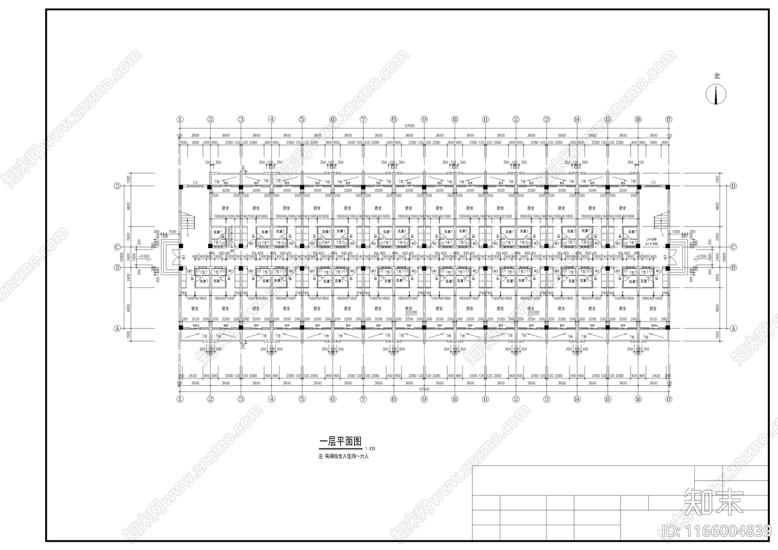 现代学校建筑cad施工图下载【ID:1166004839】