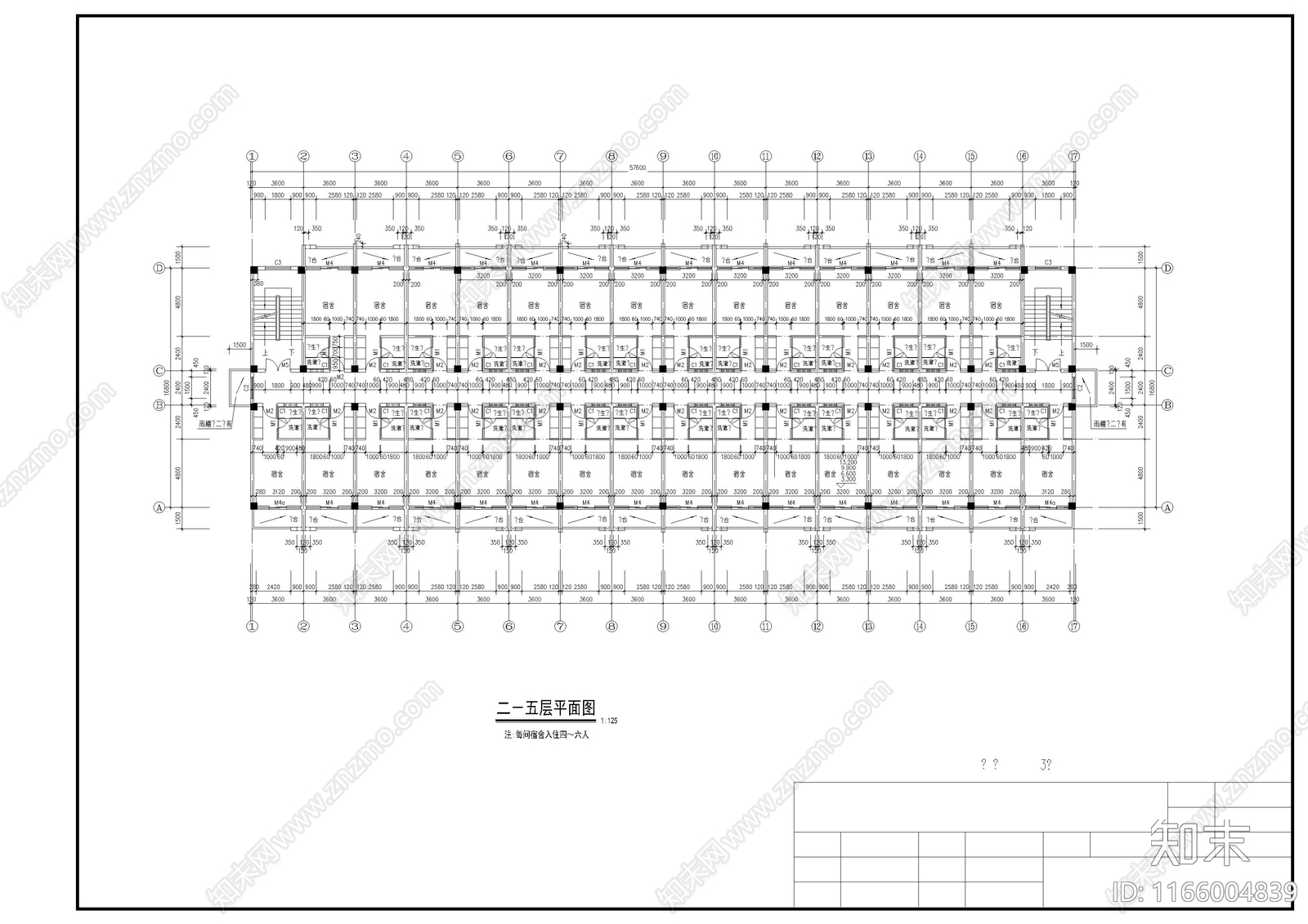 现代学校建筑cad施工图下载【ID:1166004839】