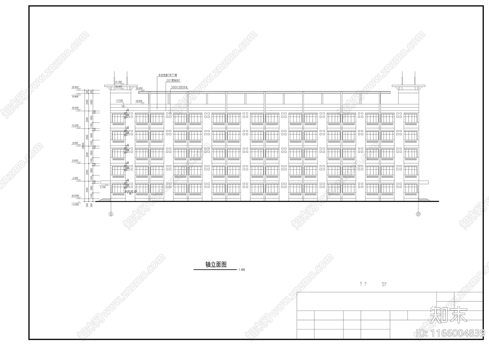 现代学校建筑cad施工图下载【ID:1166004839】
