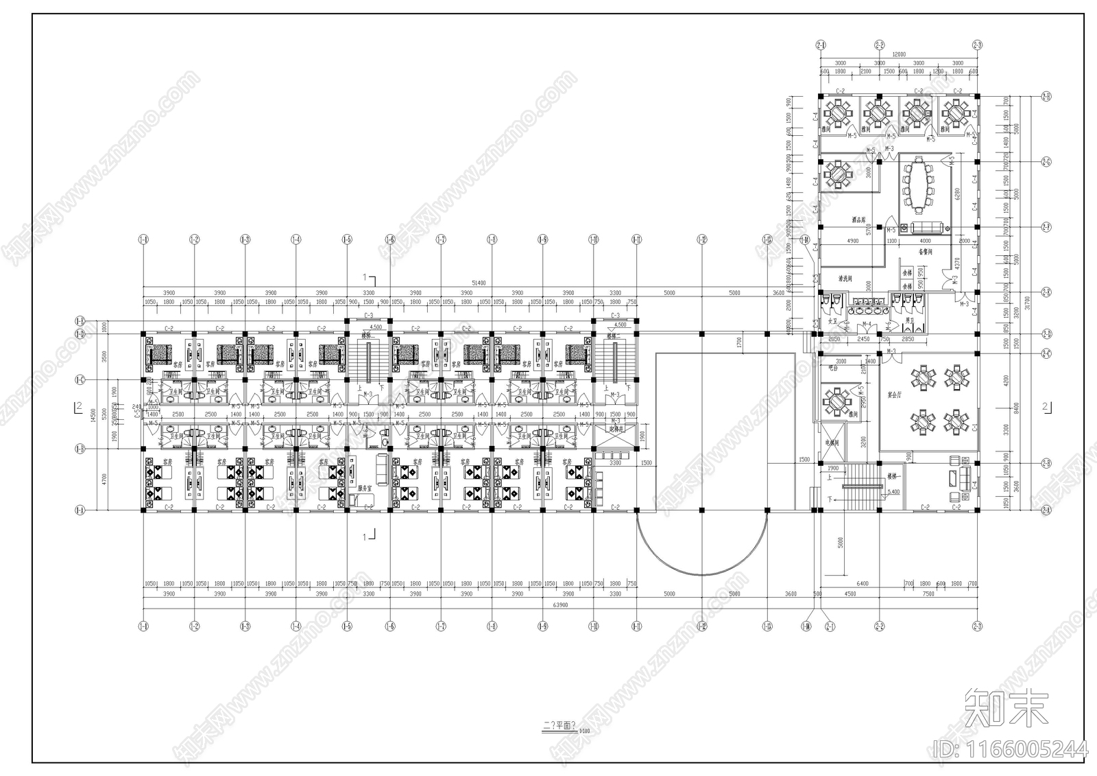 现代学校建筑cad施工图下载【ID:1166005244】