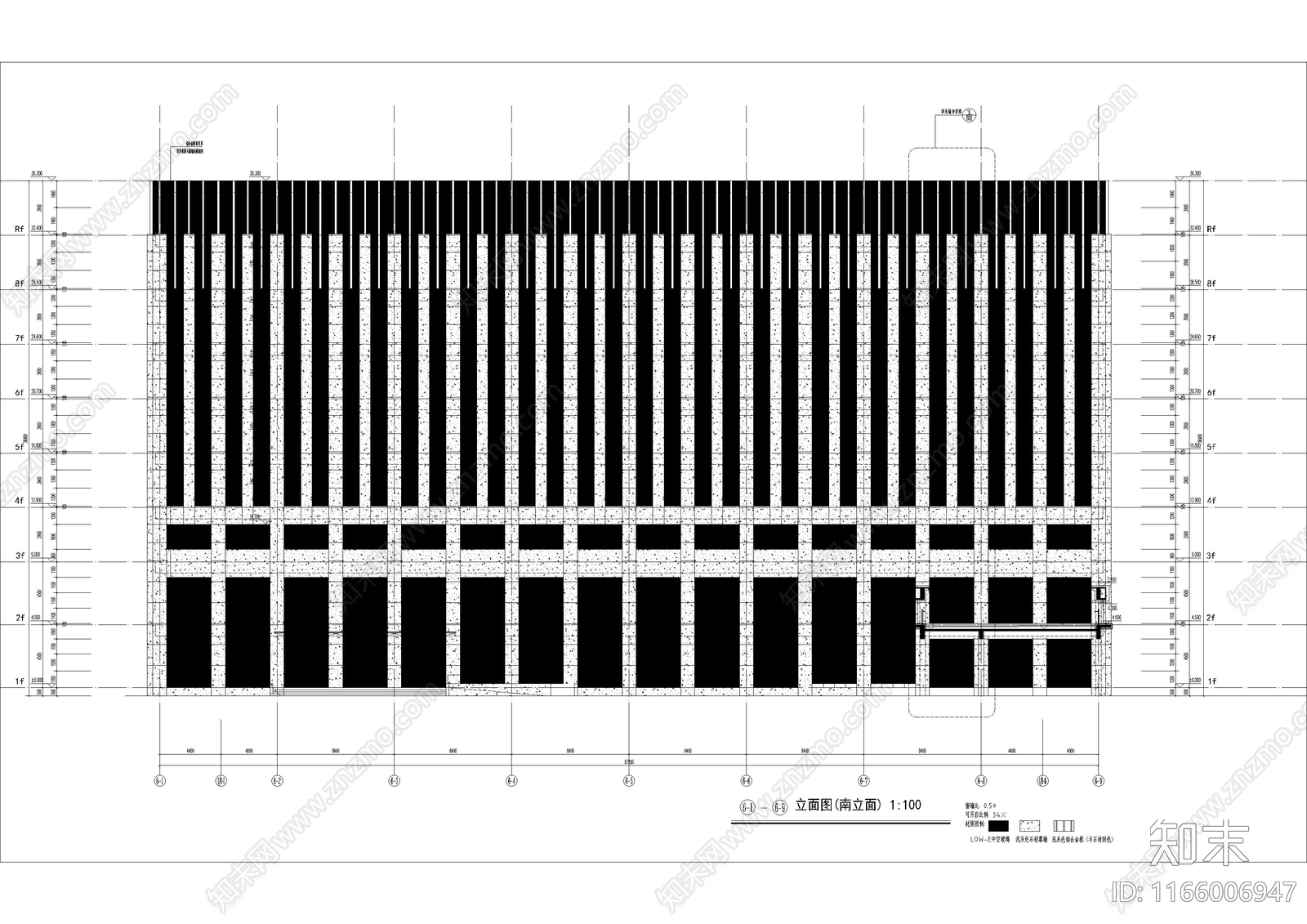 现代其他公共建筑cad施工图下载【ID:1166006947】