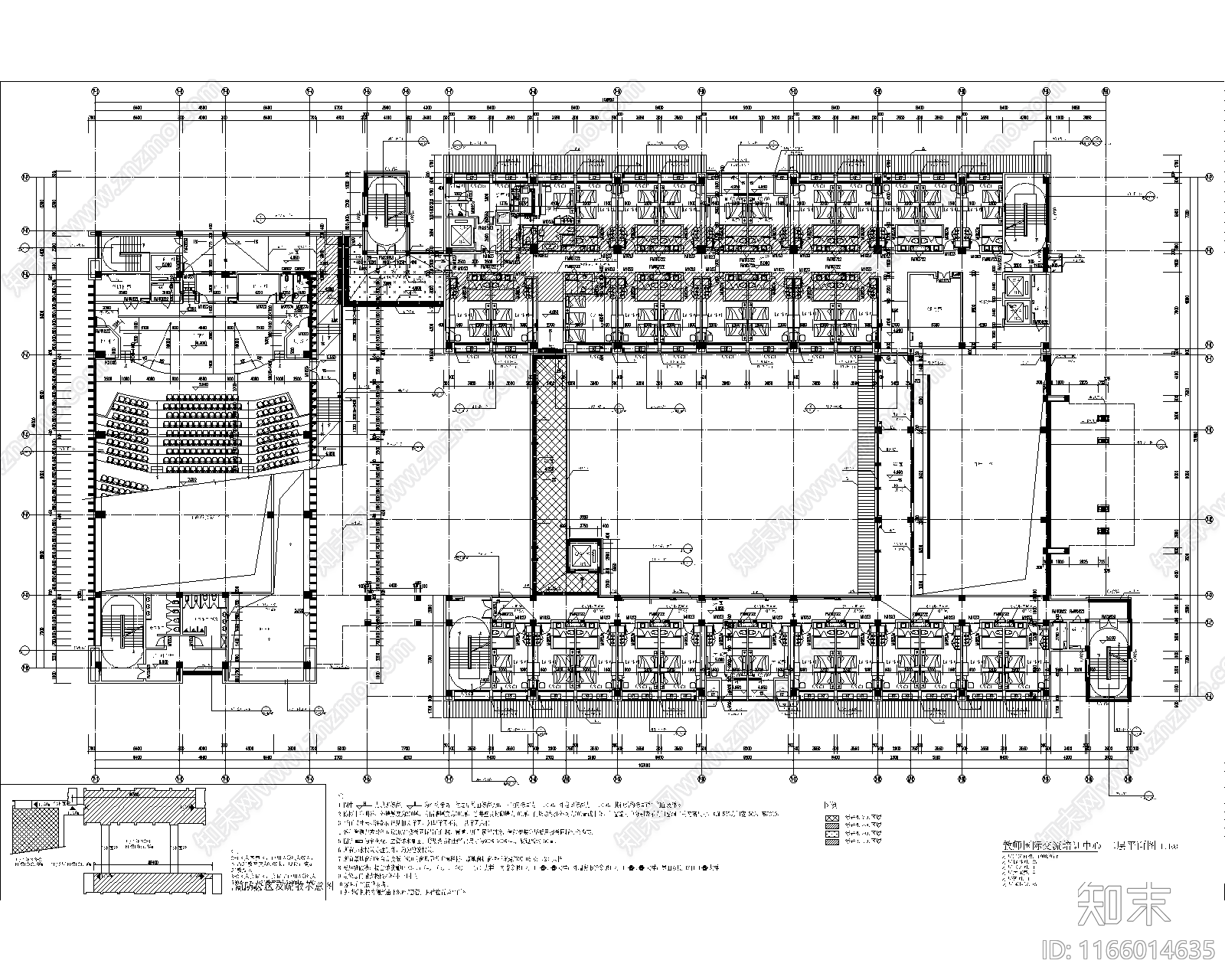 现代新中式酒店施工图下载【ID:1166014635】