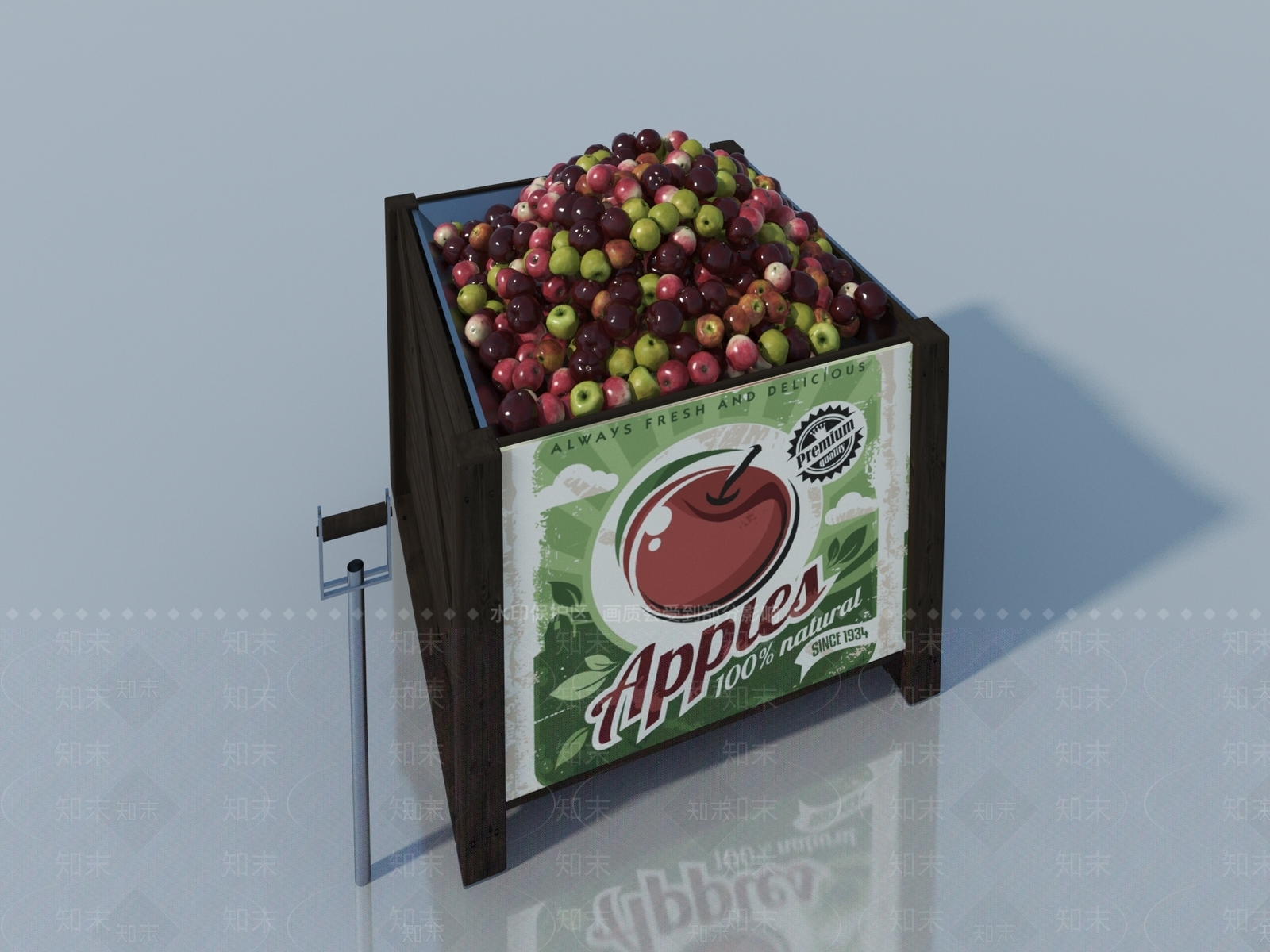 新中式现代水果店3D模型下载【ID:1166027759】