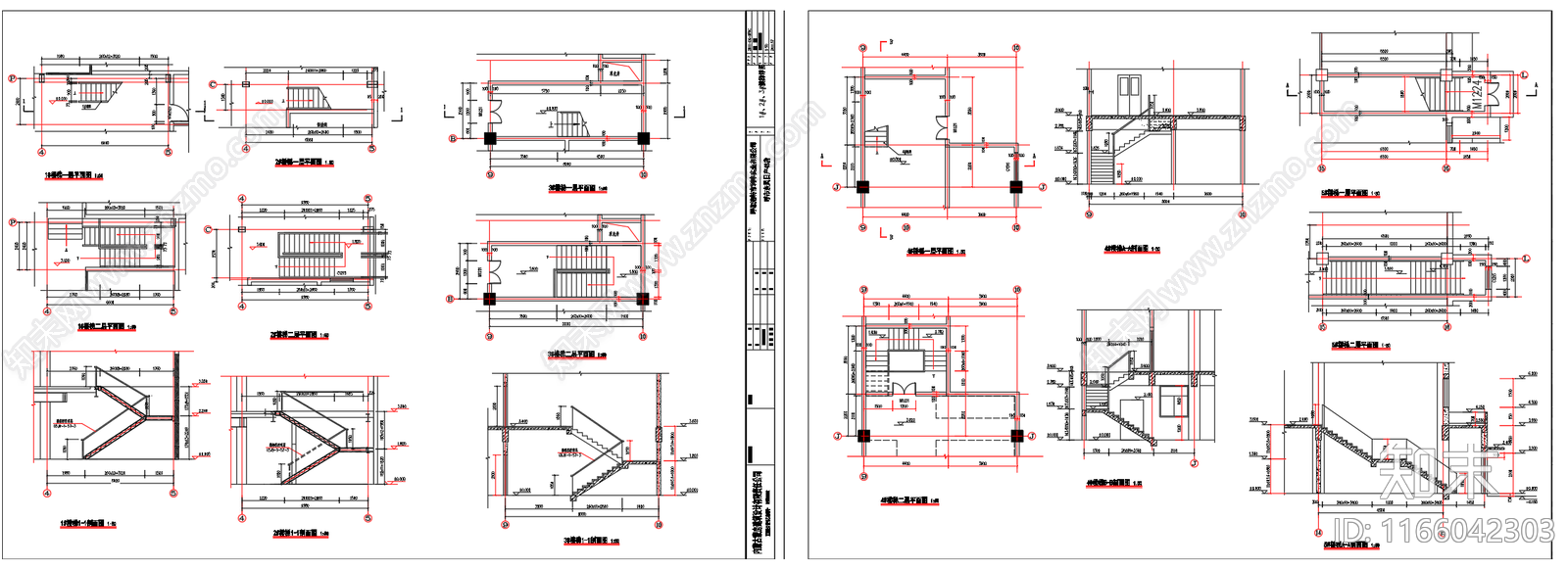 现代其他办公建筑cad施工图下载【ID:1166042303】