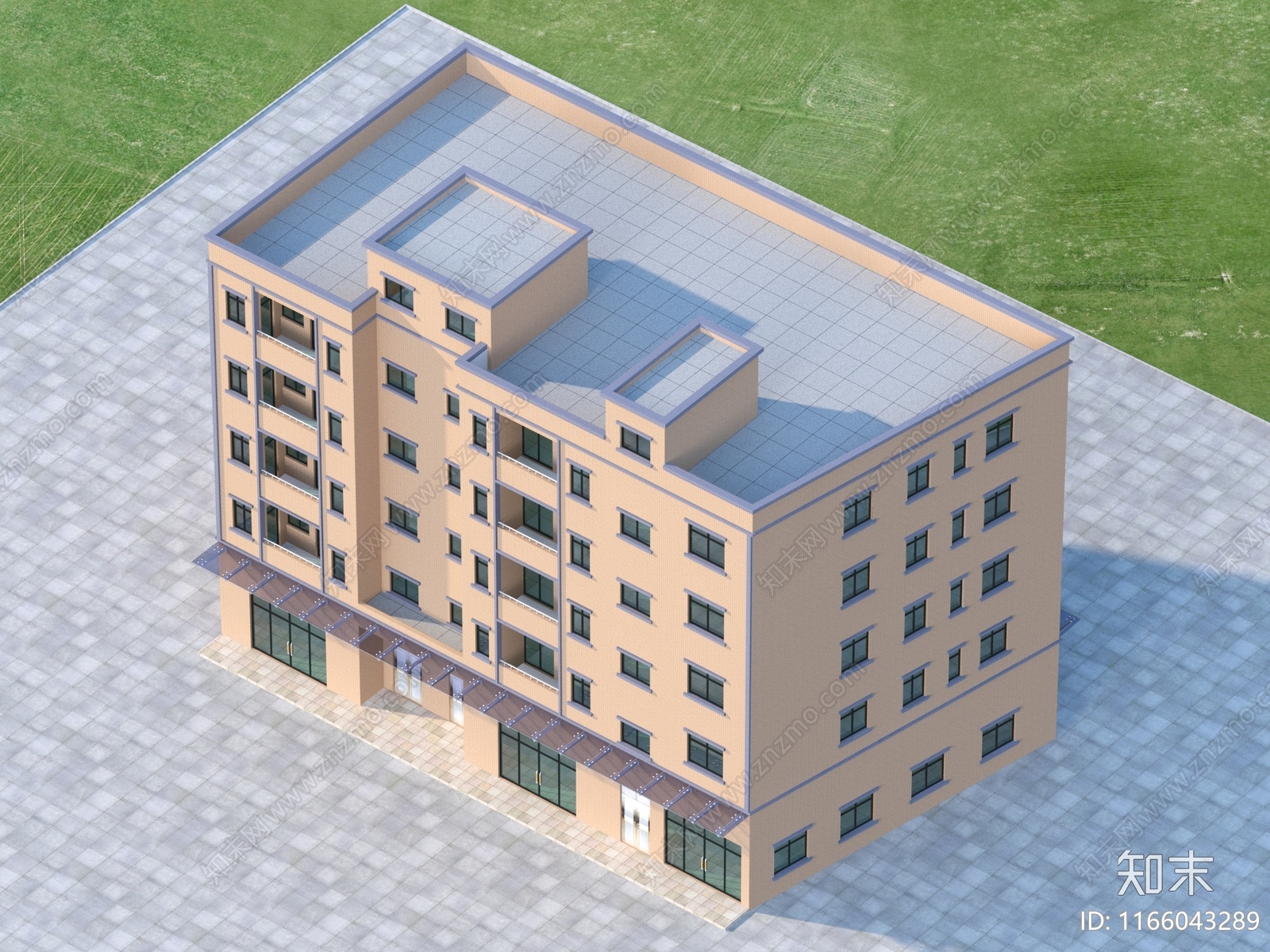 现代其他建筑外观3D模型下载【ID:1166043289】