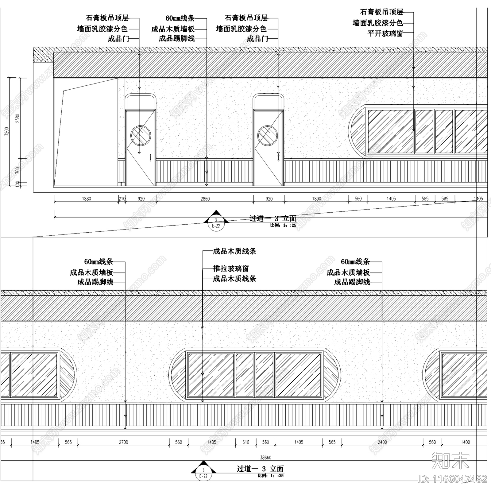 现代幼儿园cad施工图下载【ID:1166047482】
