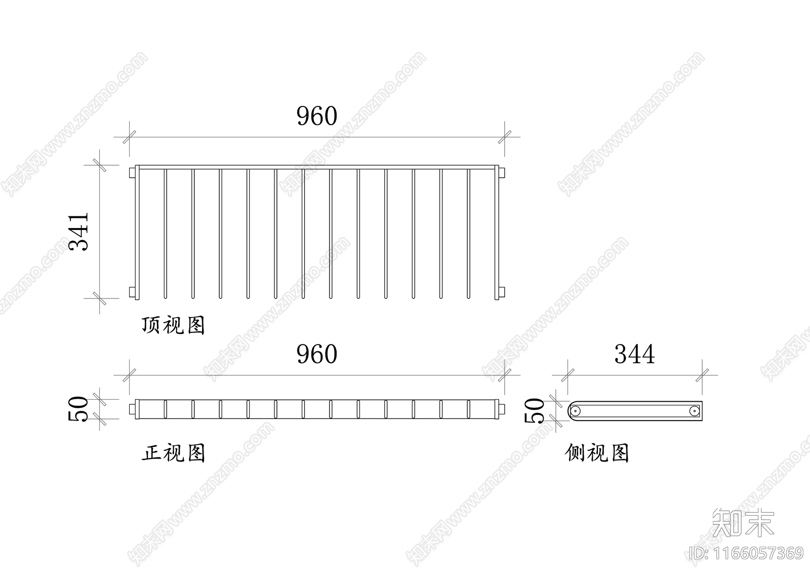 现代五金管件施工图下载【ID:1166057369】