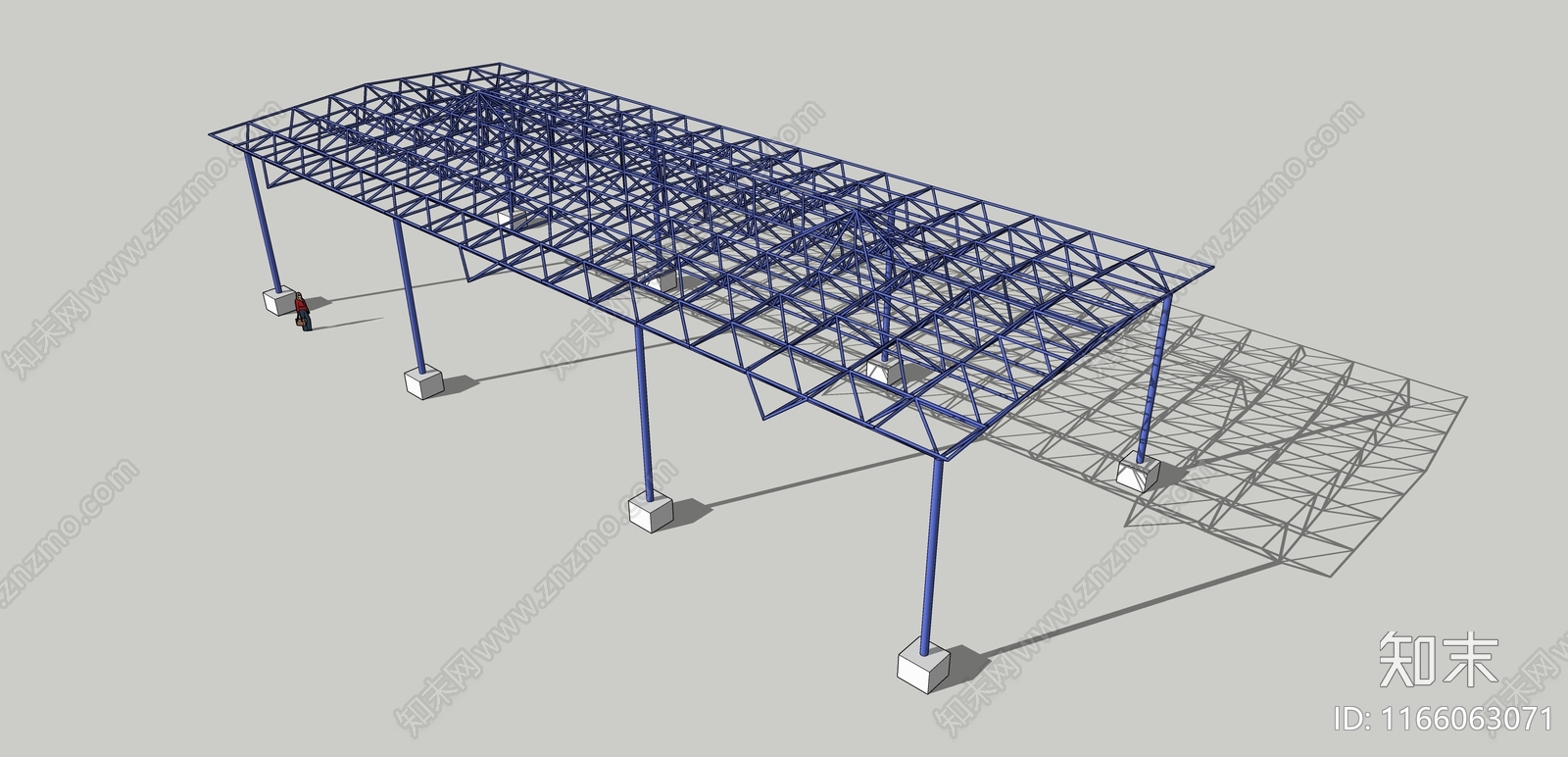 现代其他工业建筑SU模型下载【ID:1166063071】