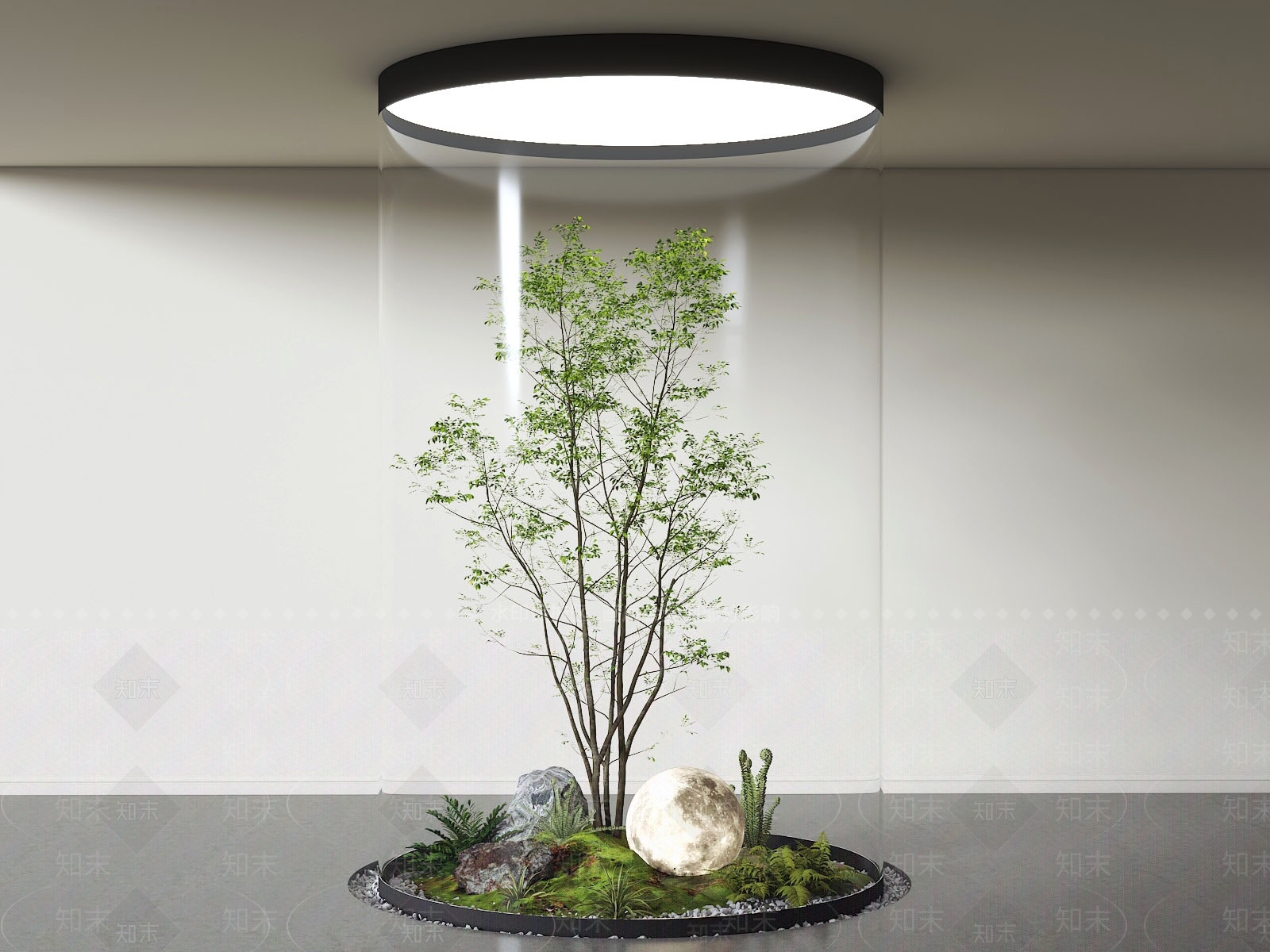 植物组合SU模型下载【ID:1166096302】