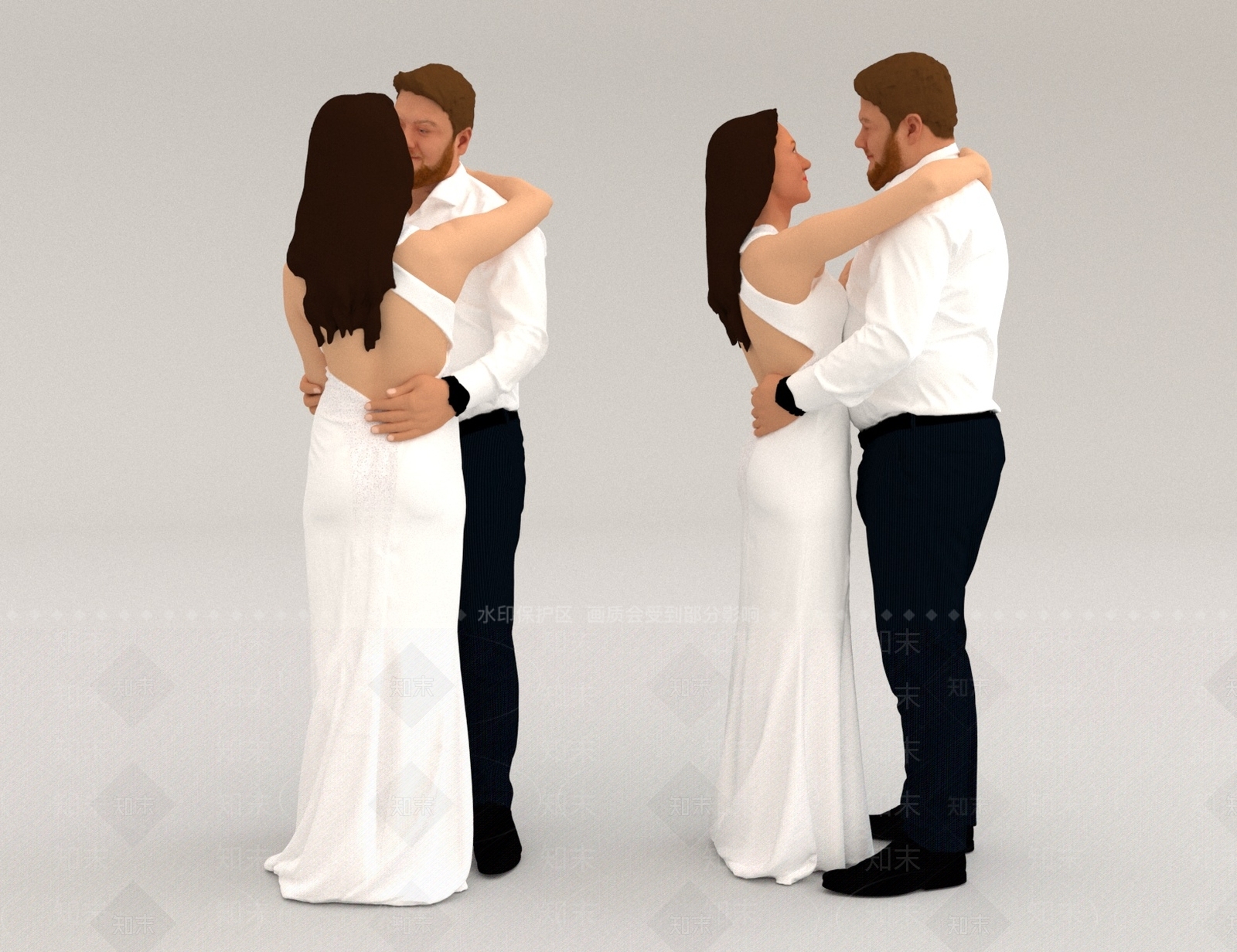 男人3D模型下载【ID:1166097859】